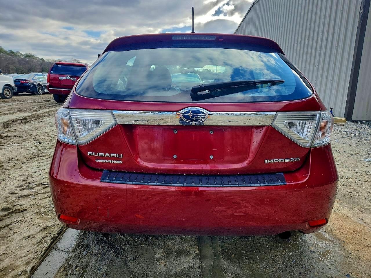 2010 Subaru Impreza 2.5i Бордовый vin: JF1GH6A63AH822460