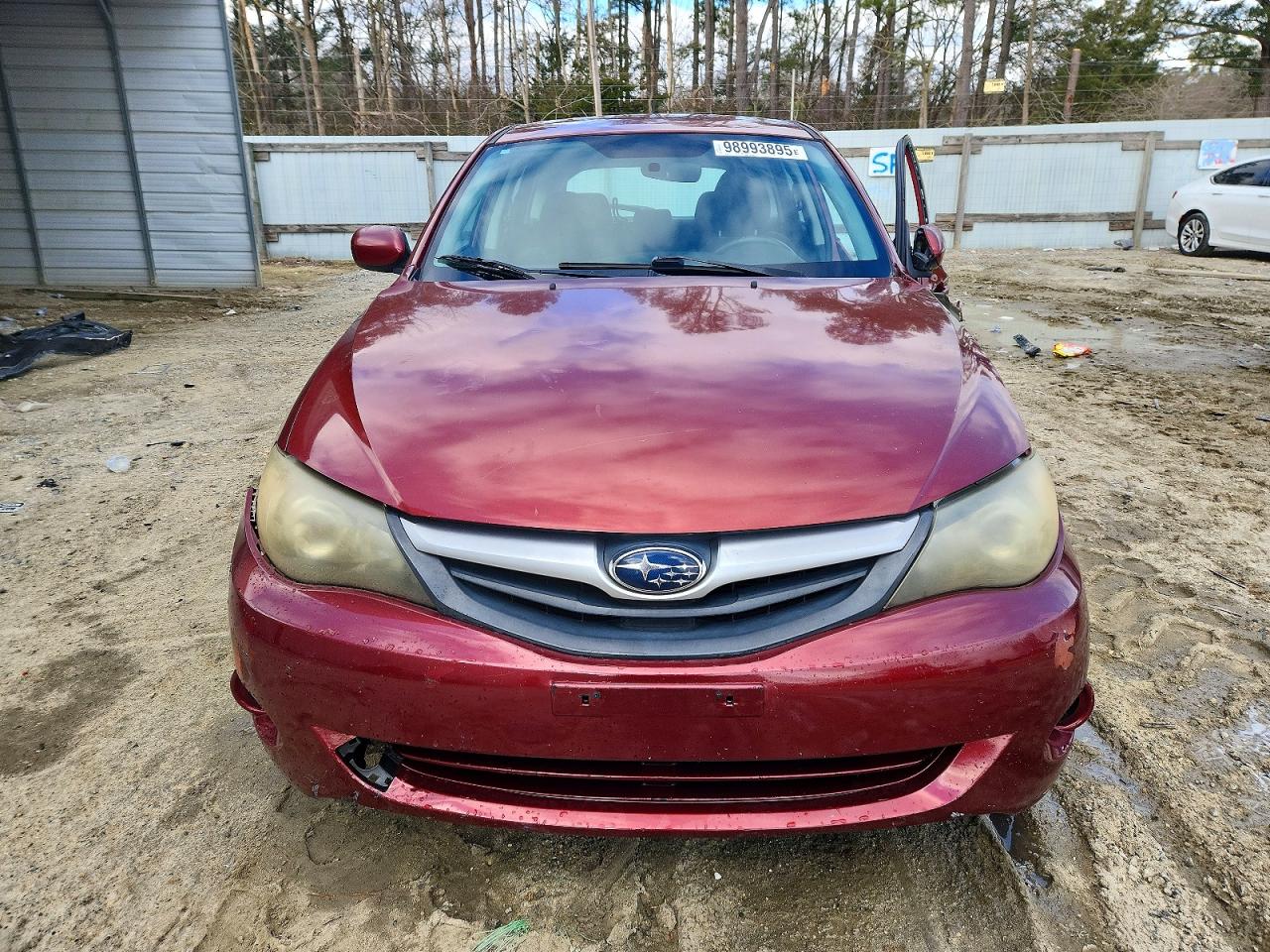 2010 Subaru Impreza 2.5i Бордовый vin: JF1GH6A63AH822460