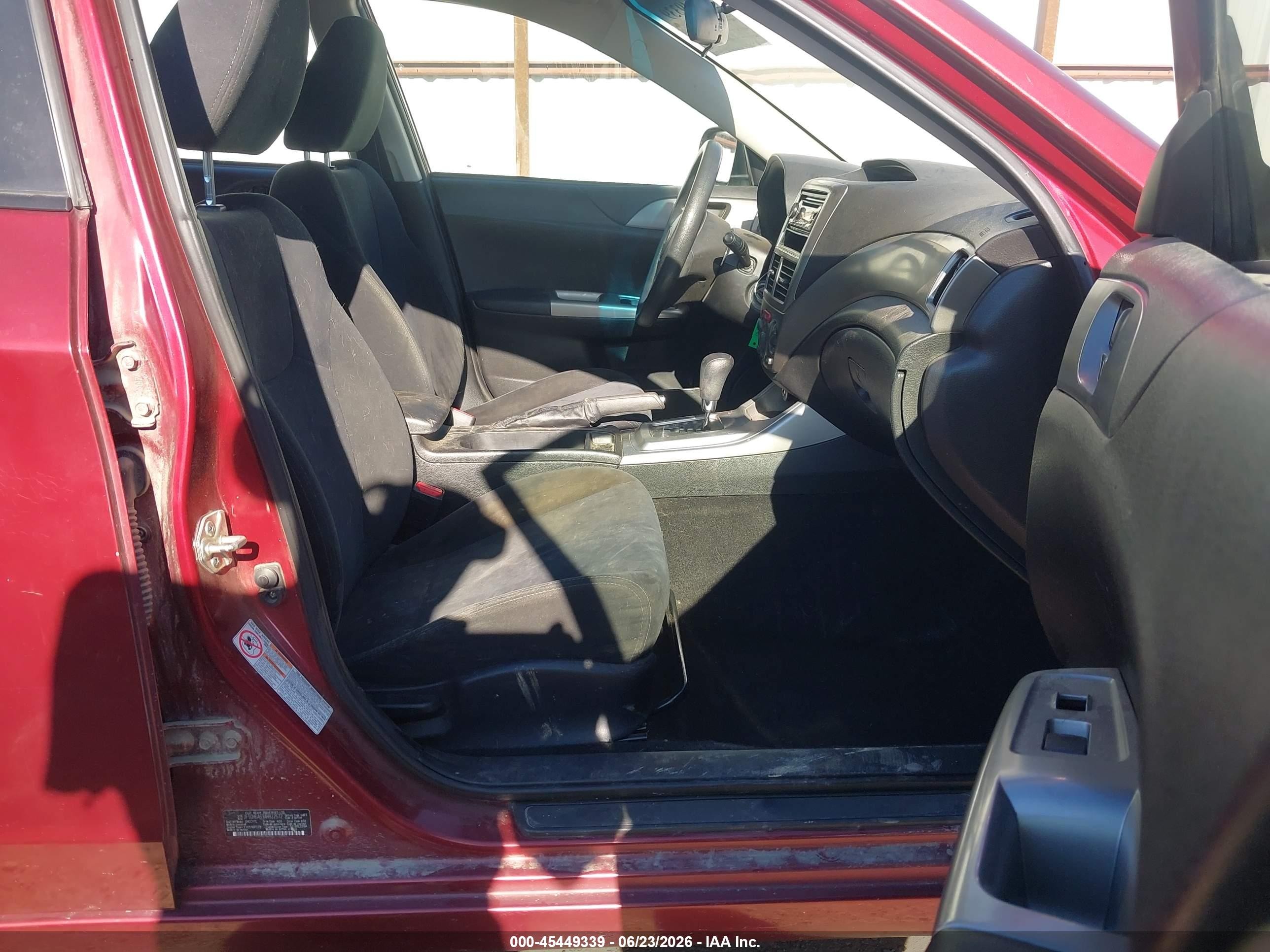 2010 Subaru Impreza 2.5i Темно-бордовый vin: JF1GH6A63AH822572