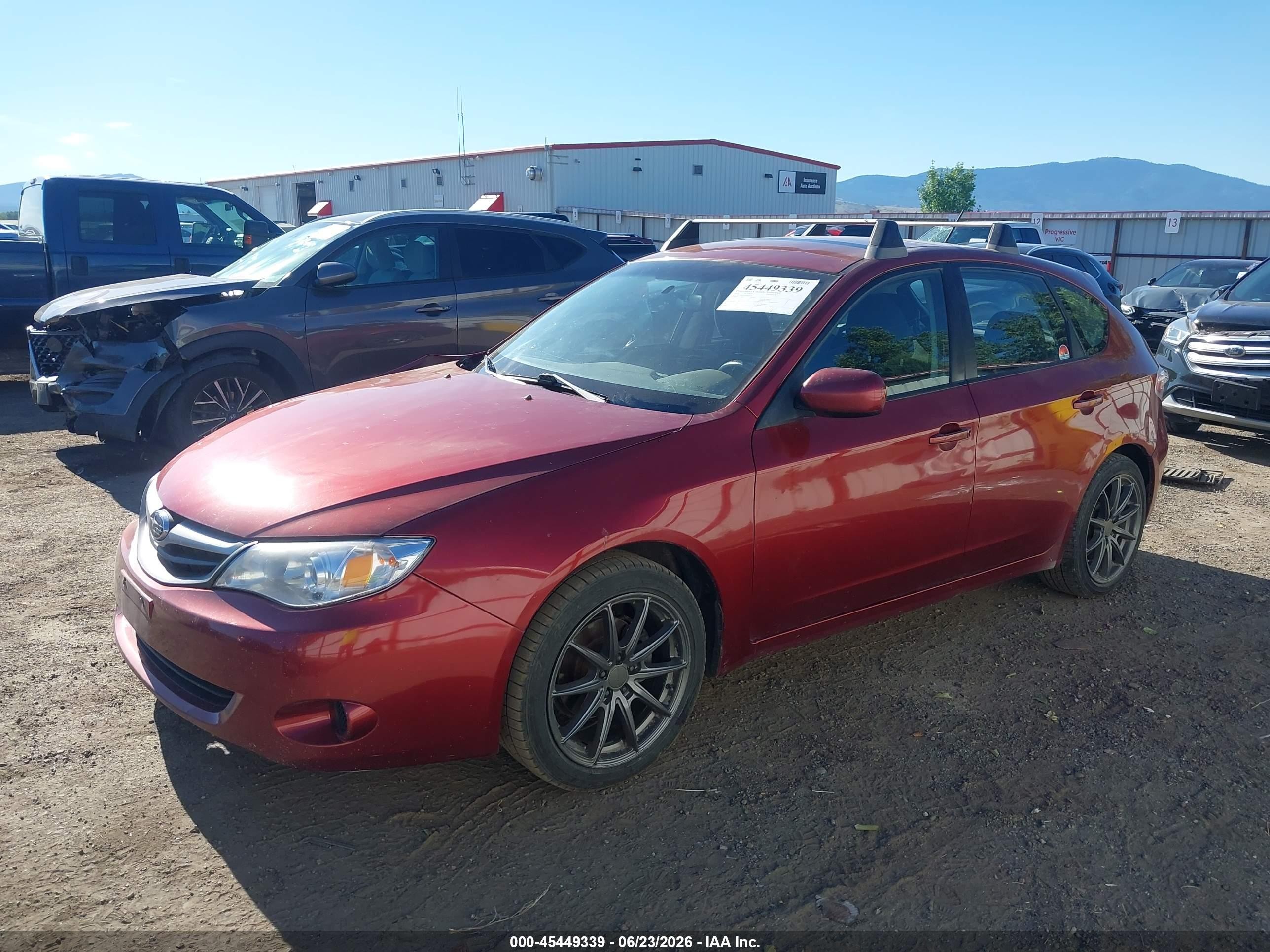 2010 Subaru Impreza 2.5i Темно-бордовый vin: JF1GH6A63AH822572