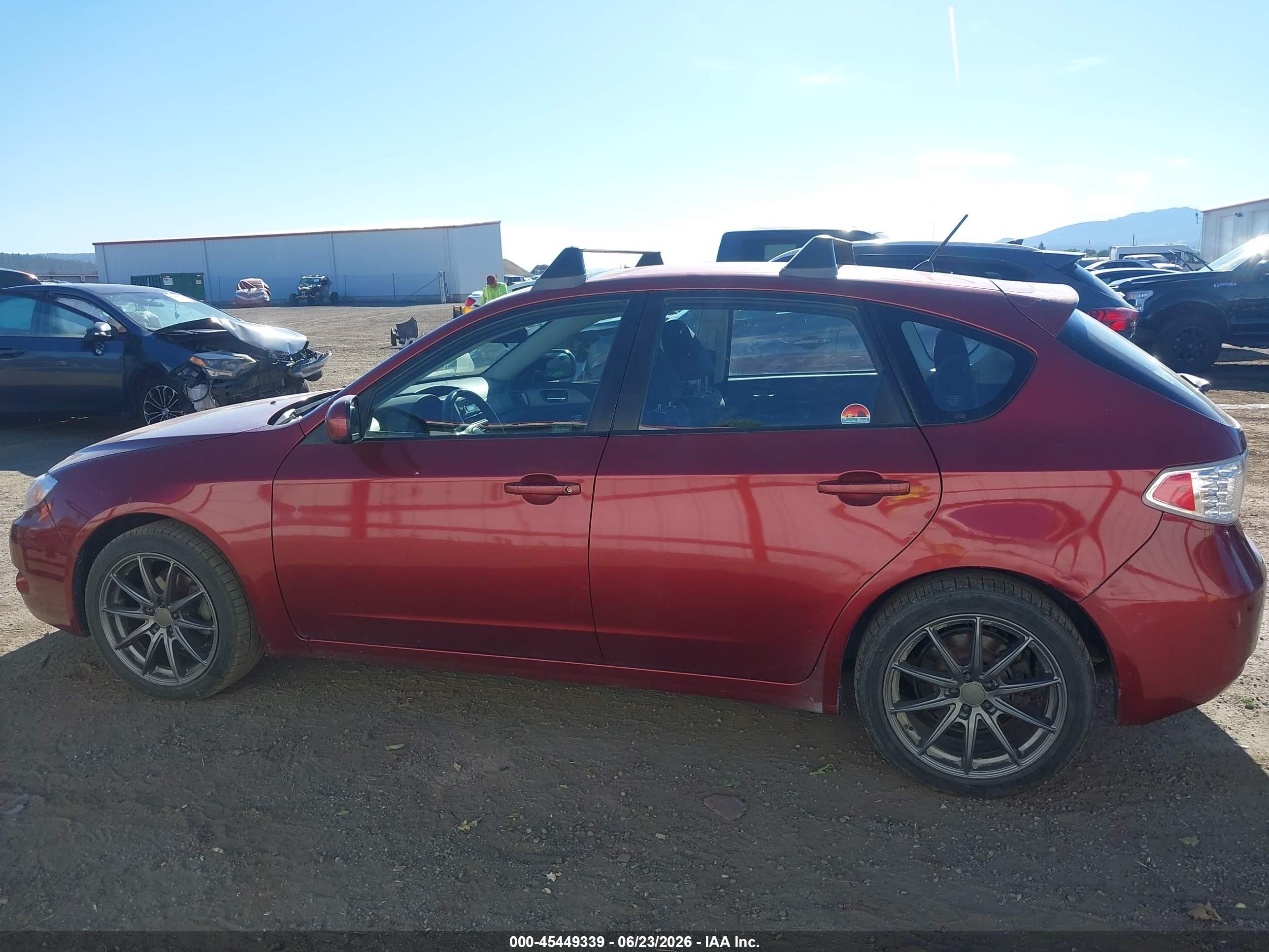 2010 Subaru Impreza 2.5i Темно-бордовый vin: JF1GH6A63AH822572