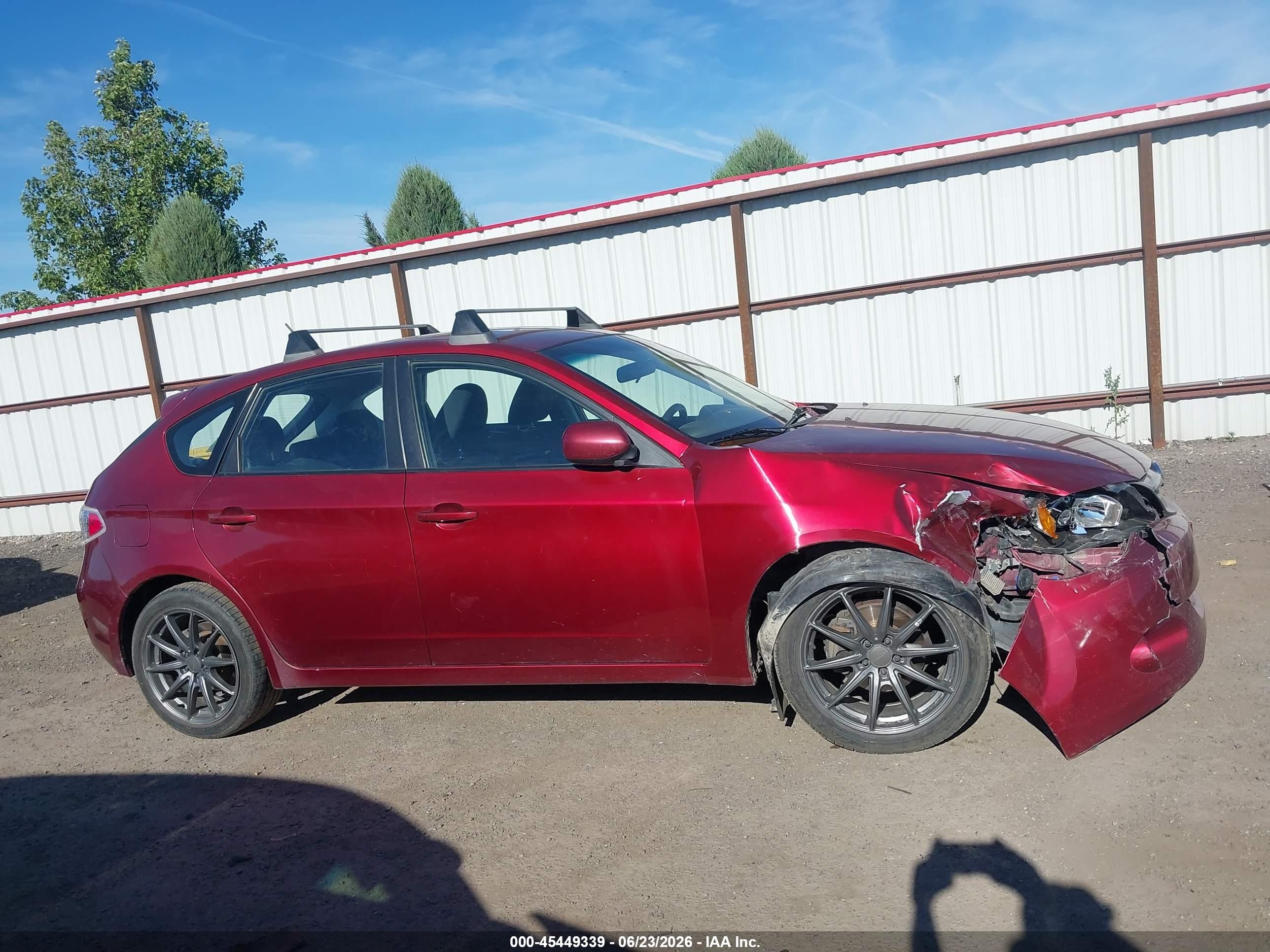 2010 Subaru Impreza 2.5i Темно-бордовый vin: JF1GH6A63AH822572