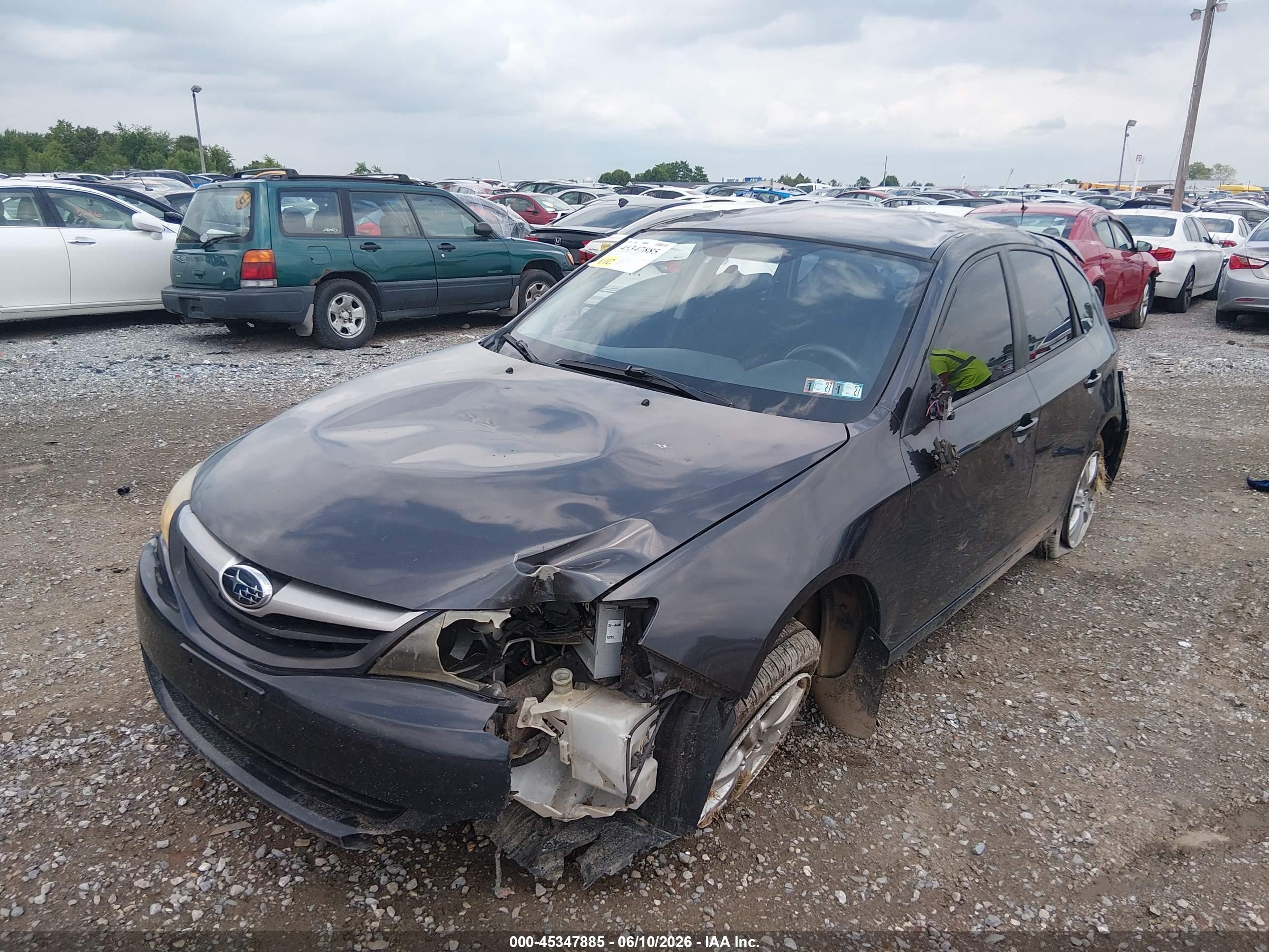 2011 Subaru Impreza 2.5i Черный vin: JF1GH6A63BG802412