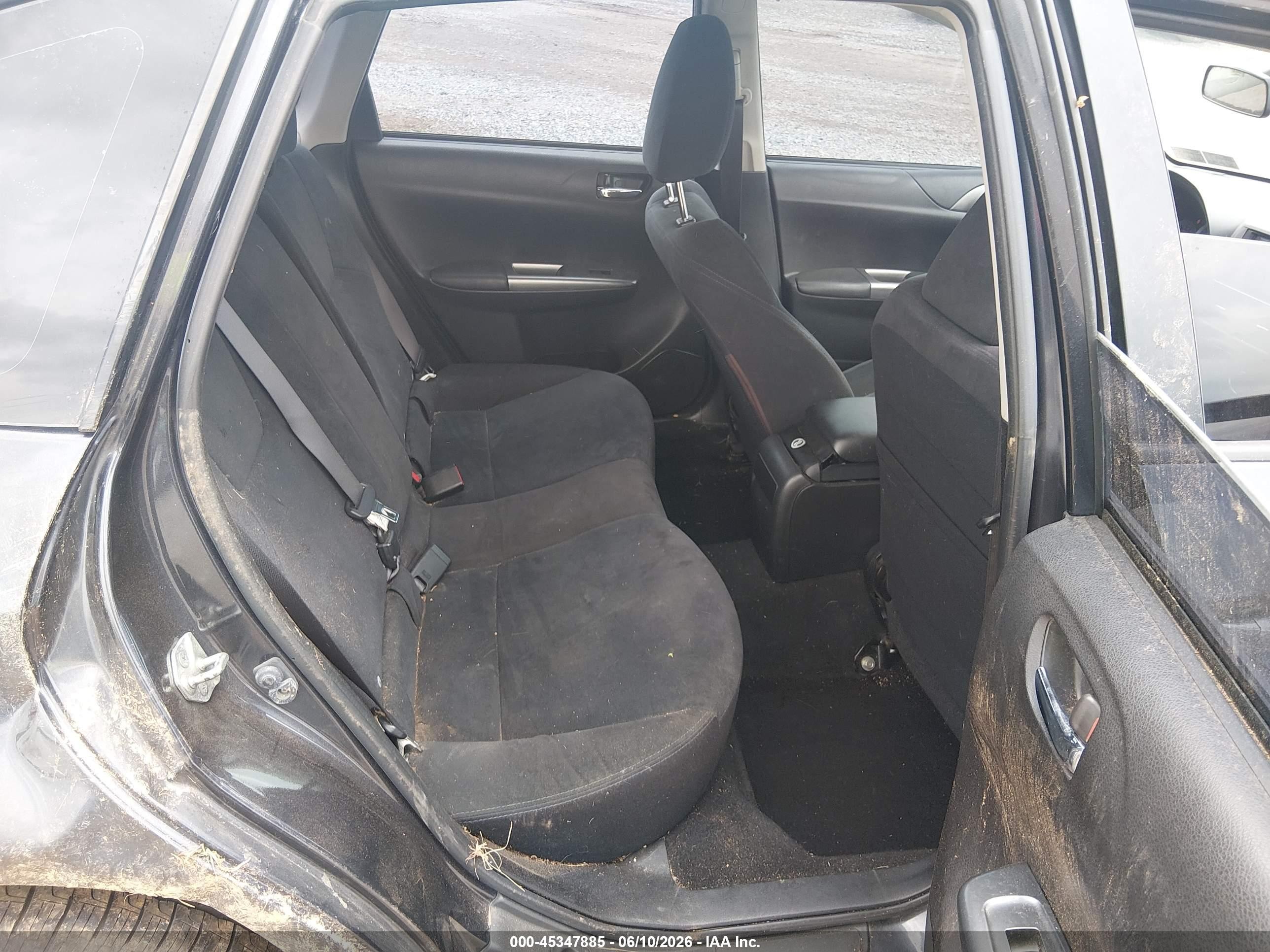 2011 Subaru Impreza 2.5i Черный vin: JF1GH6A63BG802412