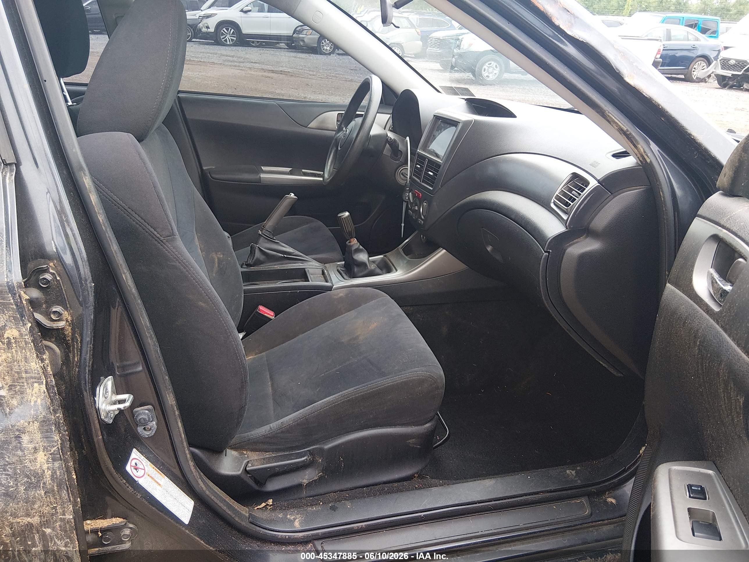 2011 Subaru Impreza 2.5i Черный vin: JF1GH6A63BG802412