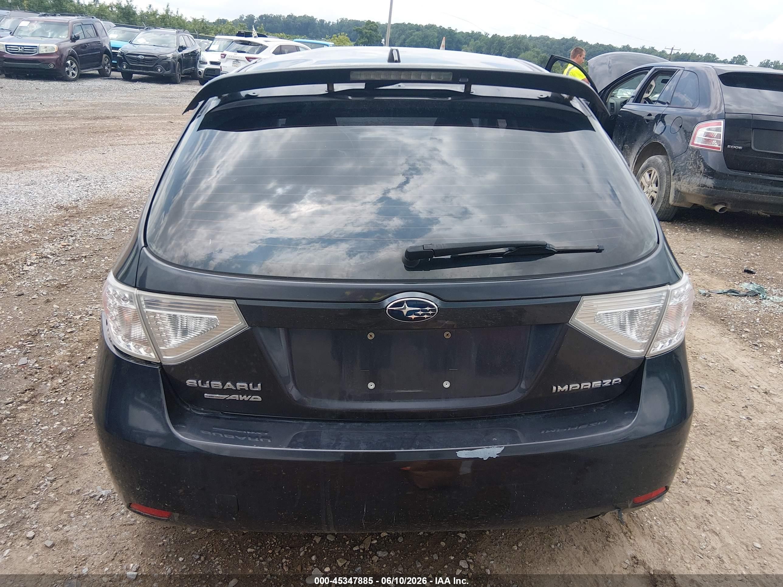 2011 Subaru Impreza 2.5i Черный vin: JF1GH6A63BG802412