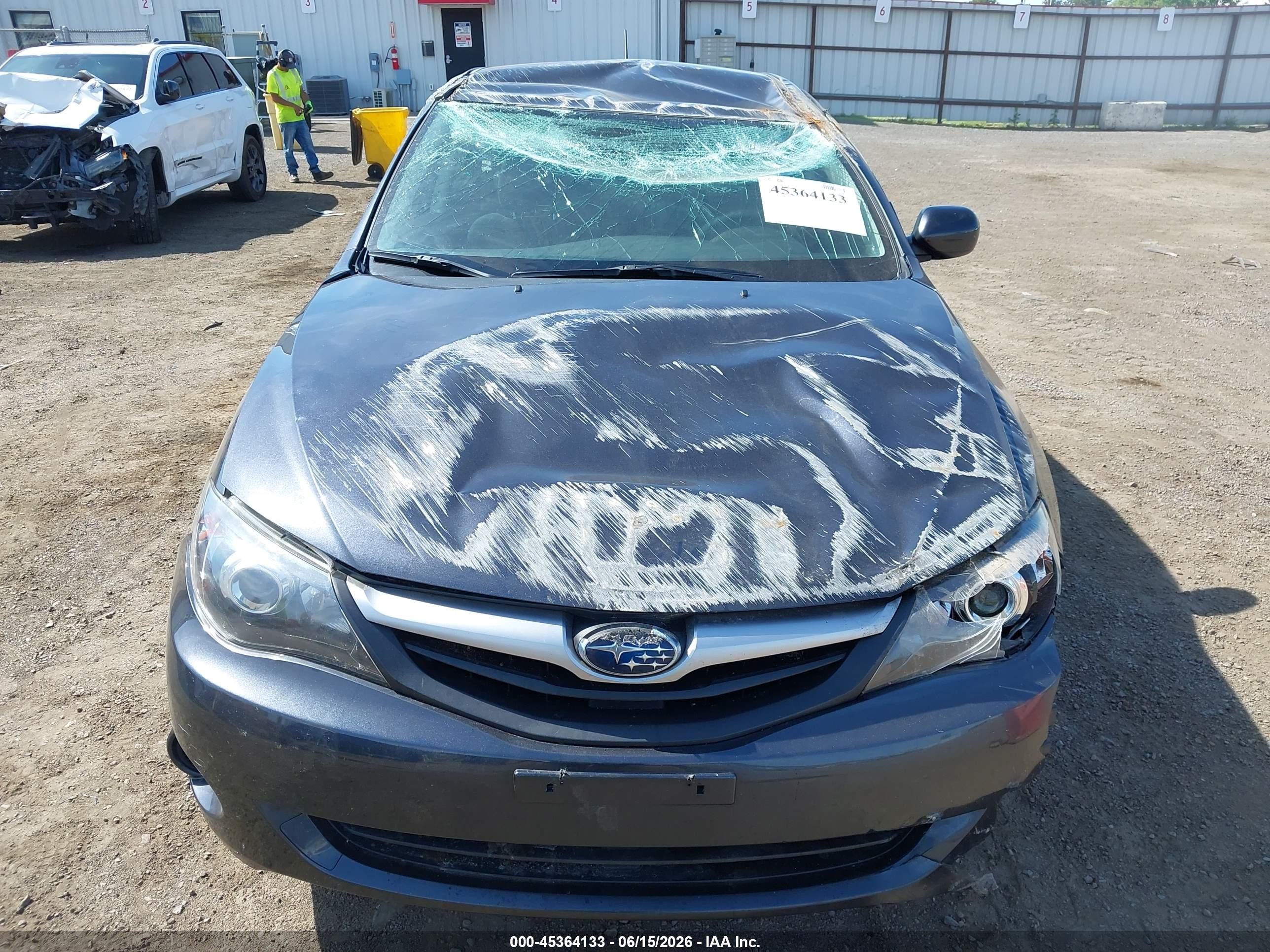 2010 Subaru Impreza 2.5i Серый vin: JF1GH6A65AH801898