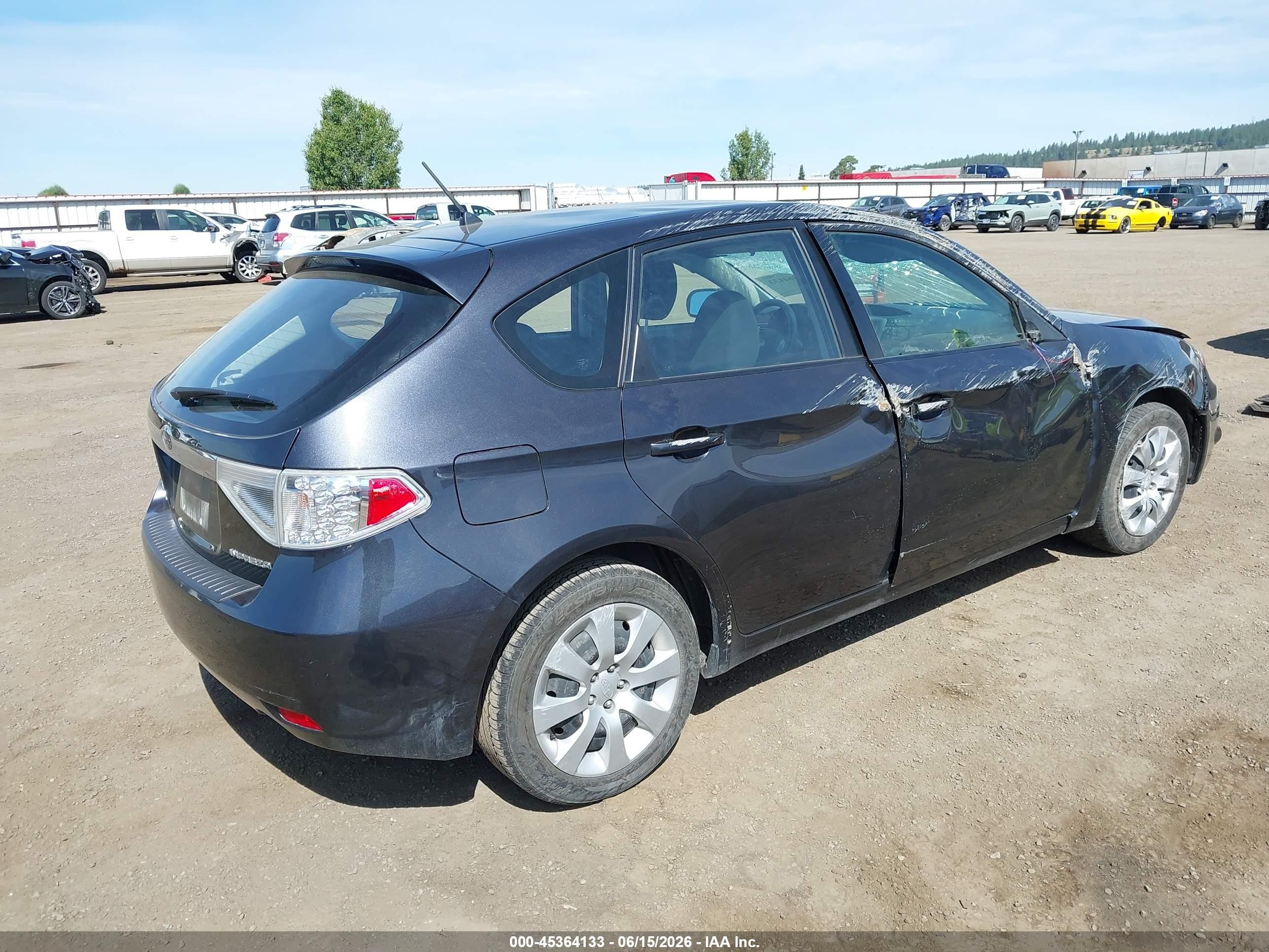 2010 Subaru Impreza 2.5i Серый vin: JF1GH6A65AH801898