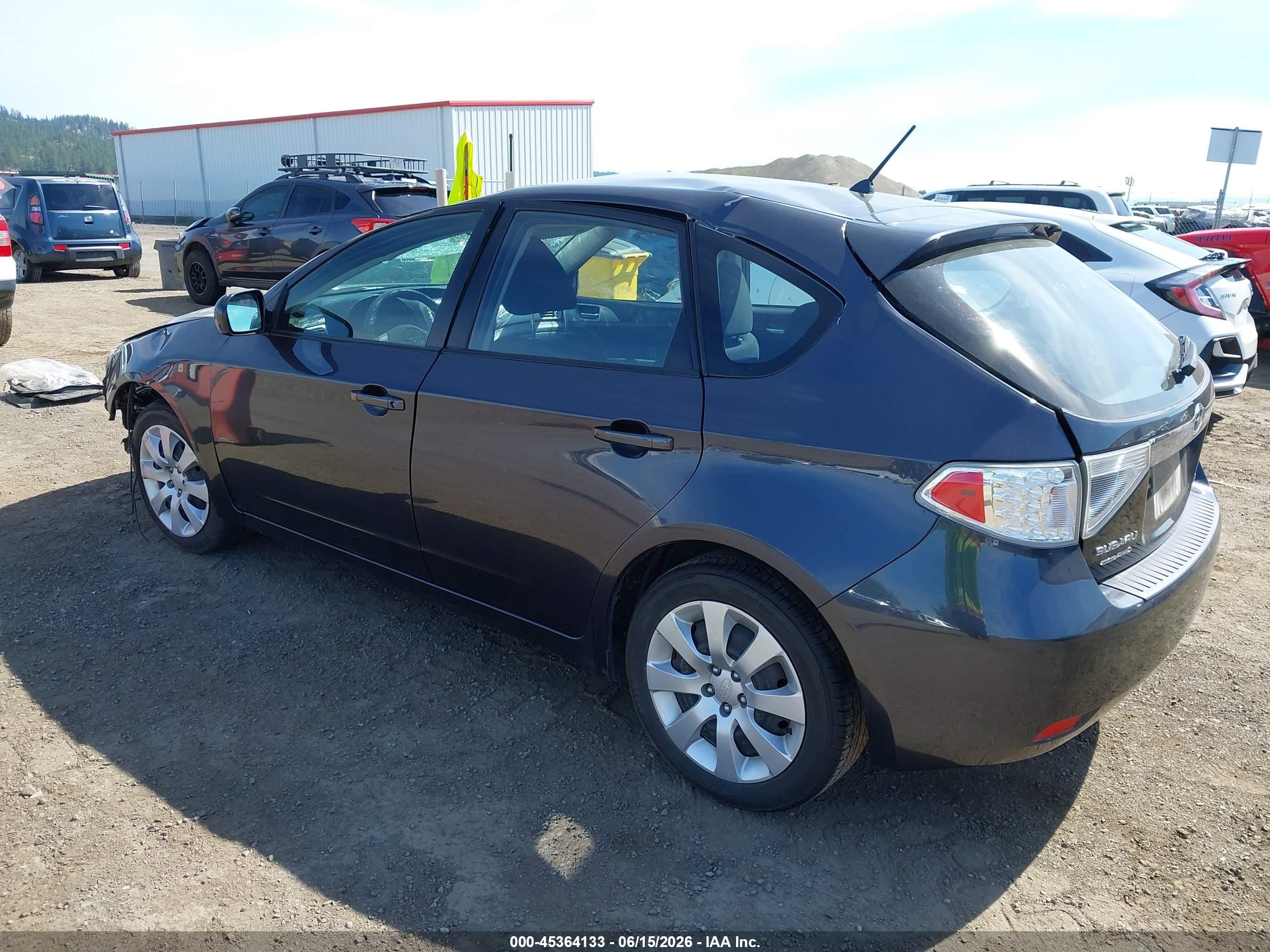 2010 Subaru Impreza 2.5i Серый vin: JF1GH6A65AH801898