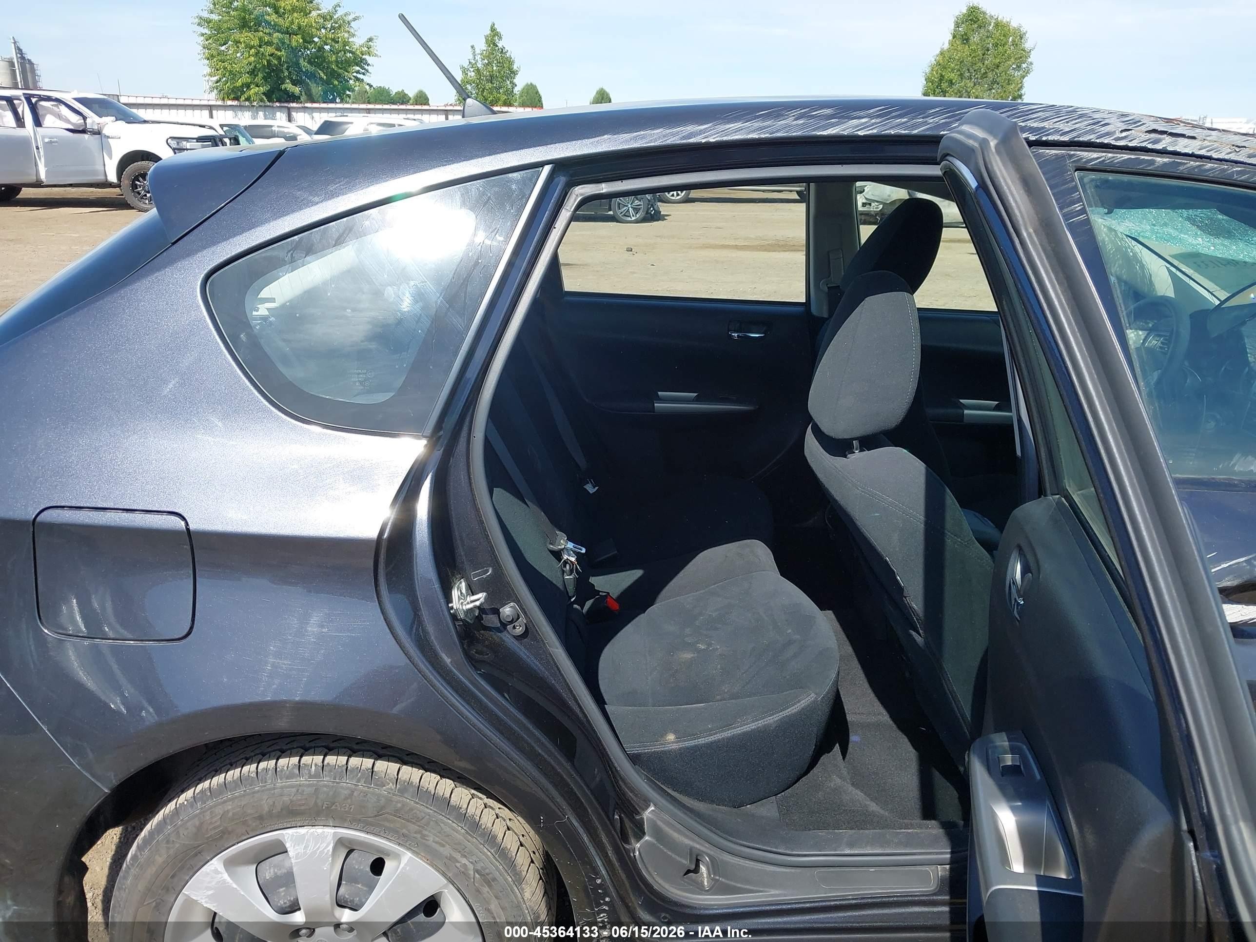 2010 Subaru Impreza 2.5i Серый vin: JF1GH6A65AH801898