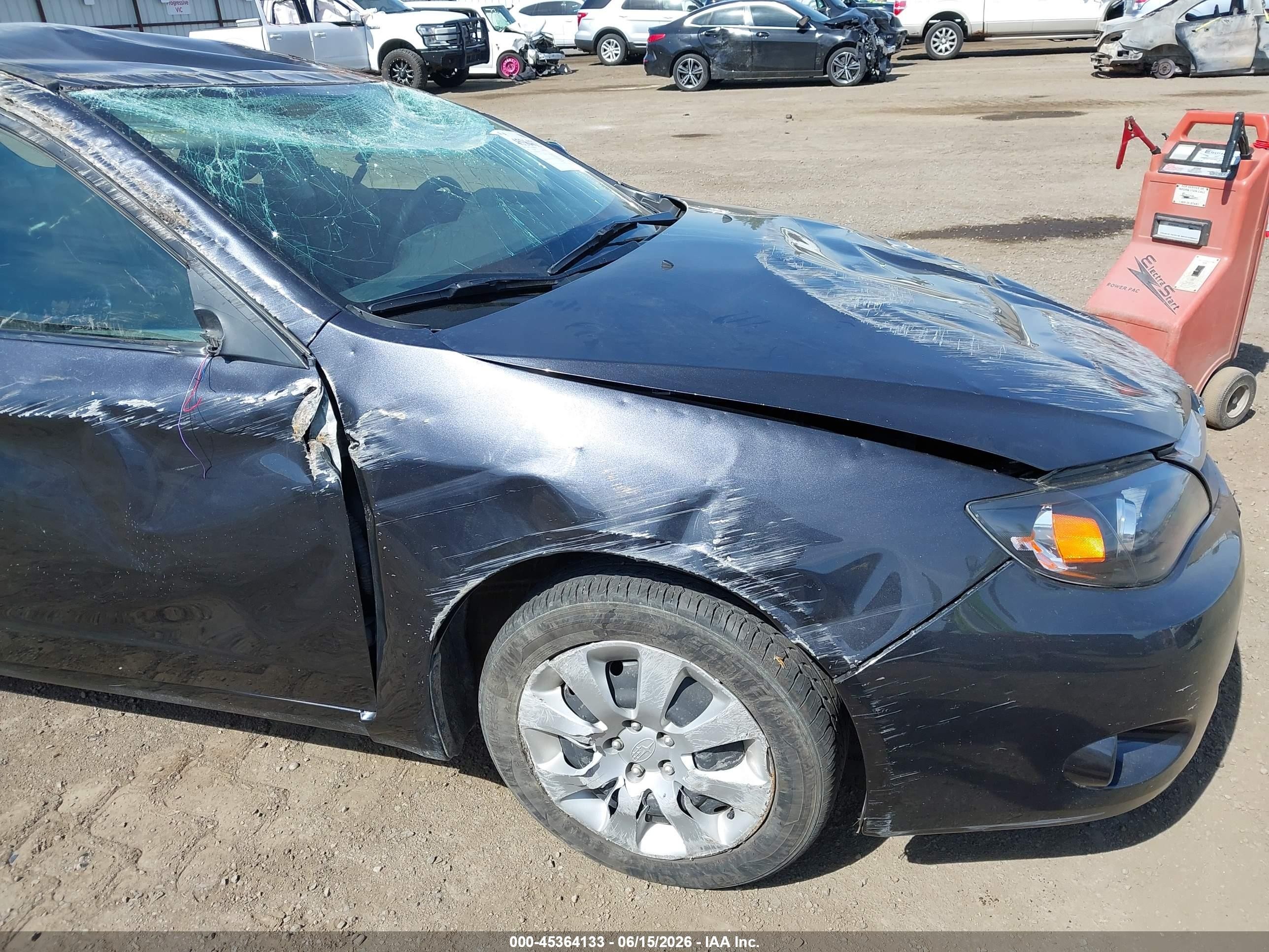 2010 Subaru Impreza 2.5i Серый vin: JF1GH6A65AH801898