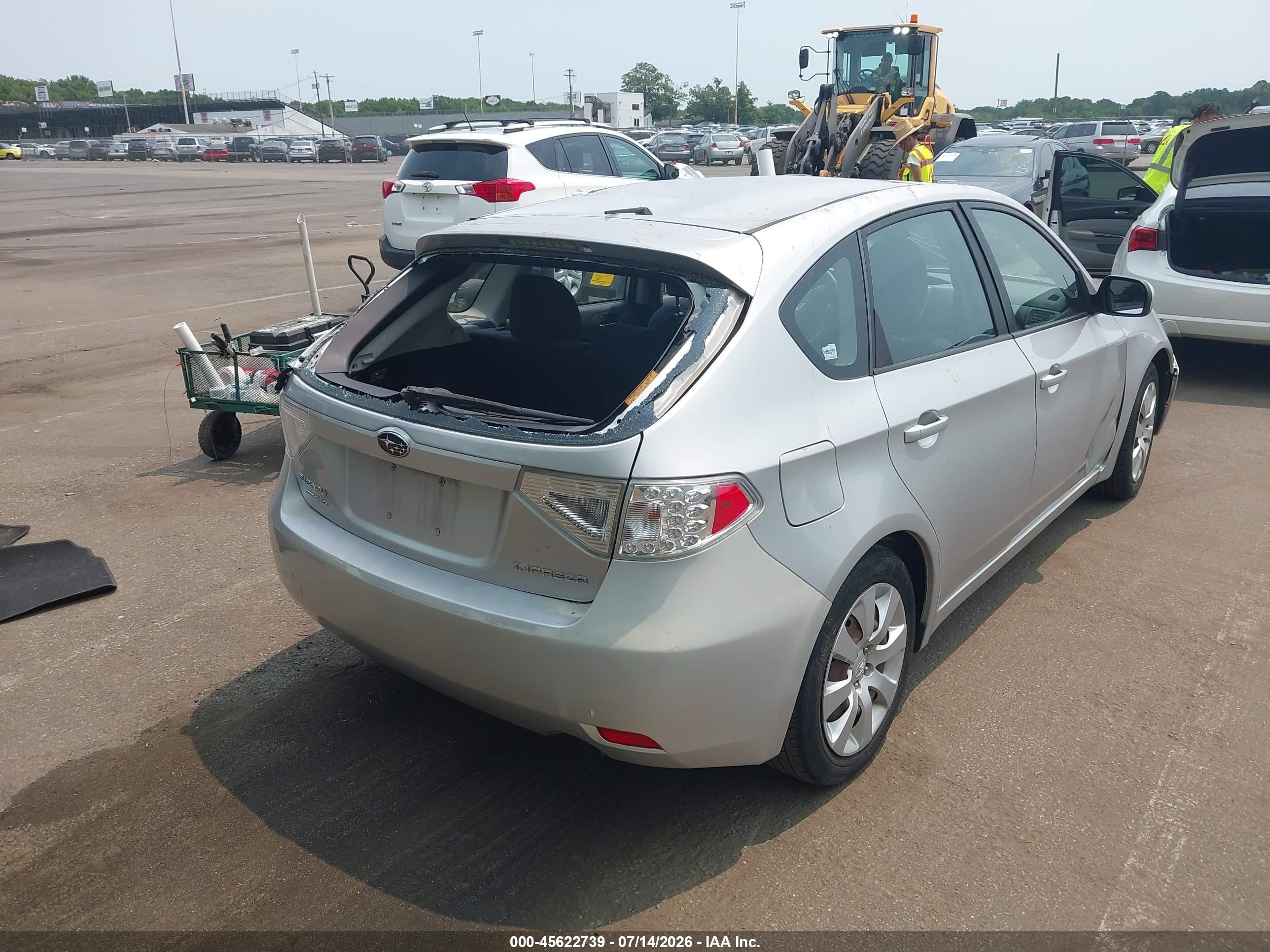 2011 Subaru Impreza 2.5i Silver vin: JF1GH6A65BH823398