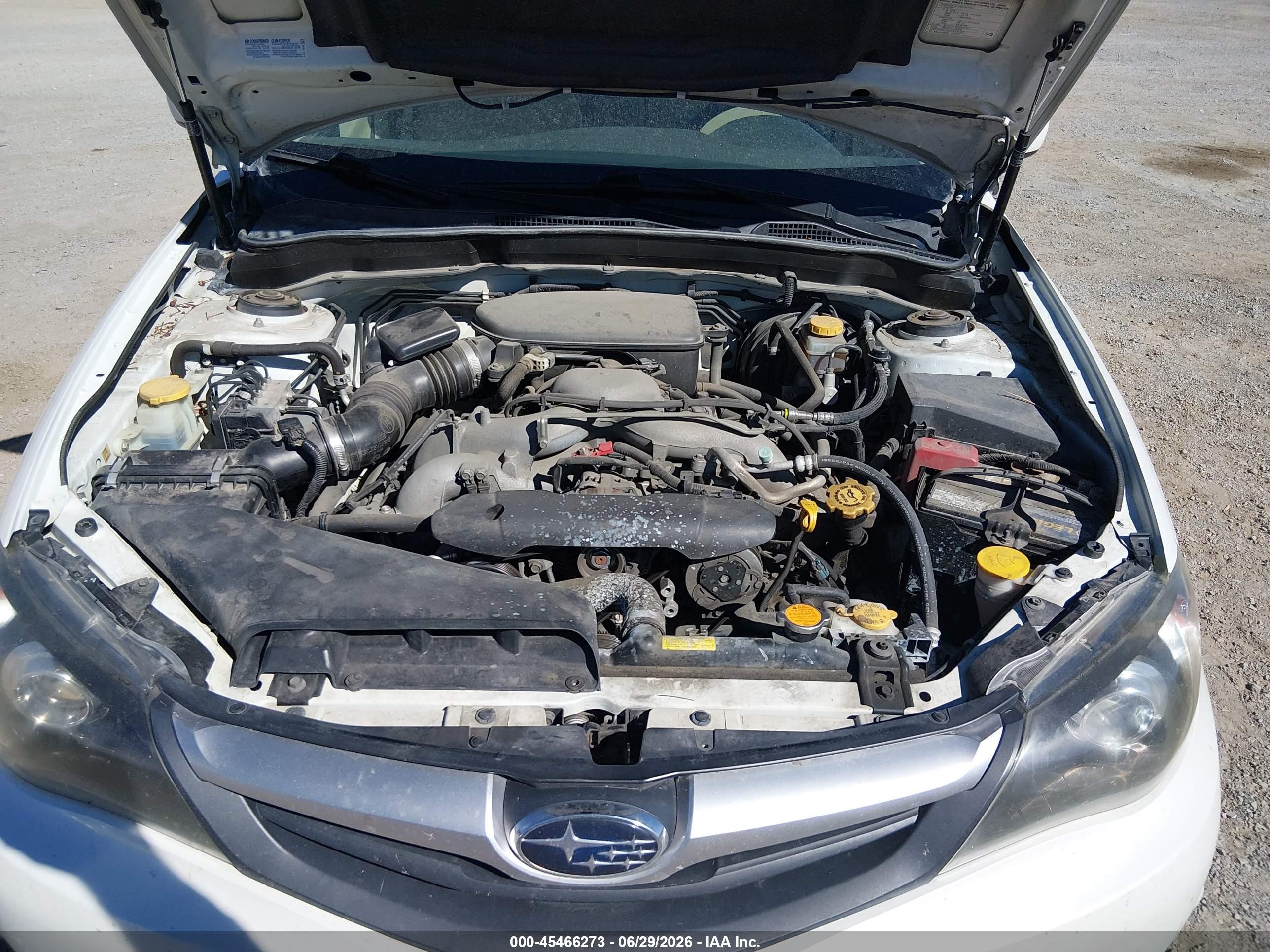 2010 Subaru Impreza 2.5i White vin: JF1GH6A66AH821111