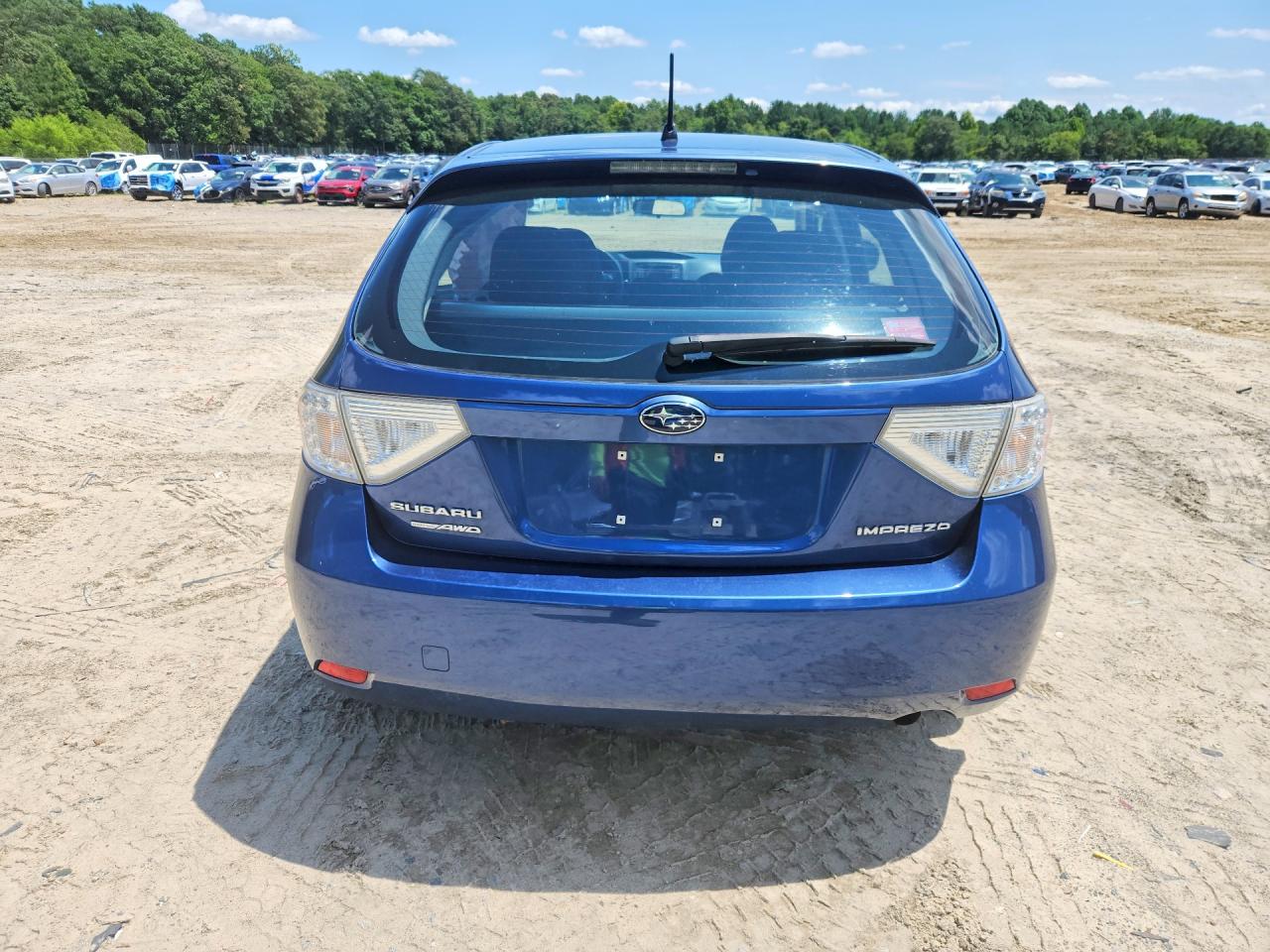 2011 Subaru Impreza 2.5i Blue vin: JF1GH6A66BG806387