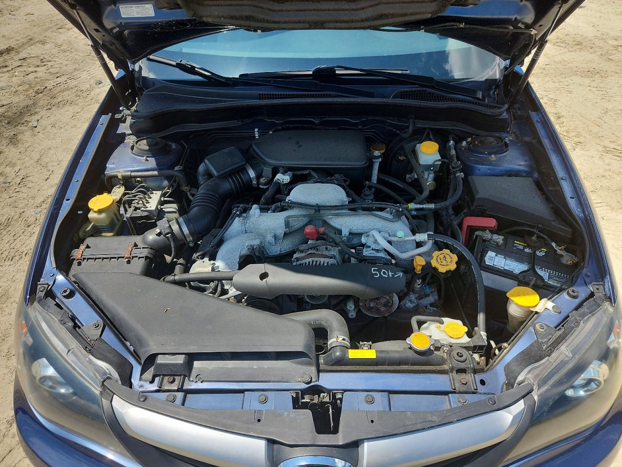2011 Subaru Impreza 2.5i Blue vin: JF1GH6A66BG806387