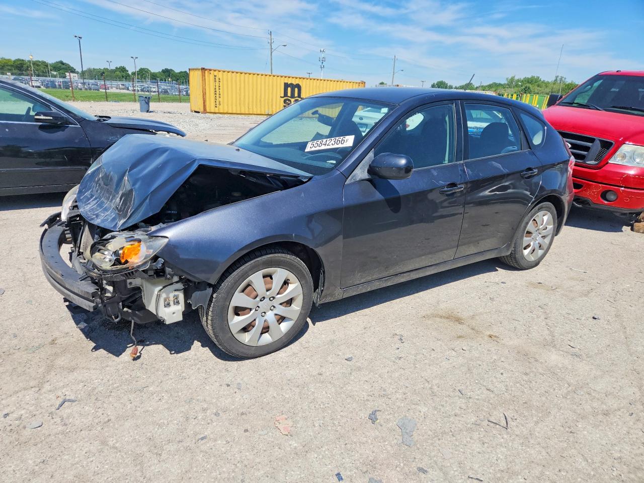 2011 Subaru Impreza 2.5i Gray vin: JF1GH6A66BH816430
