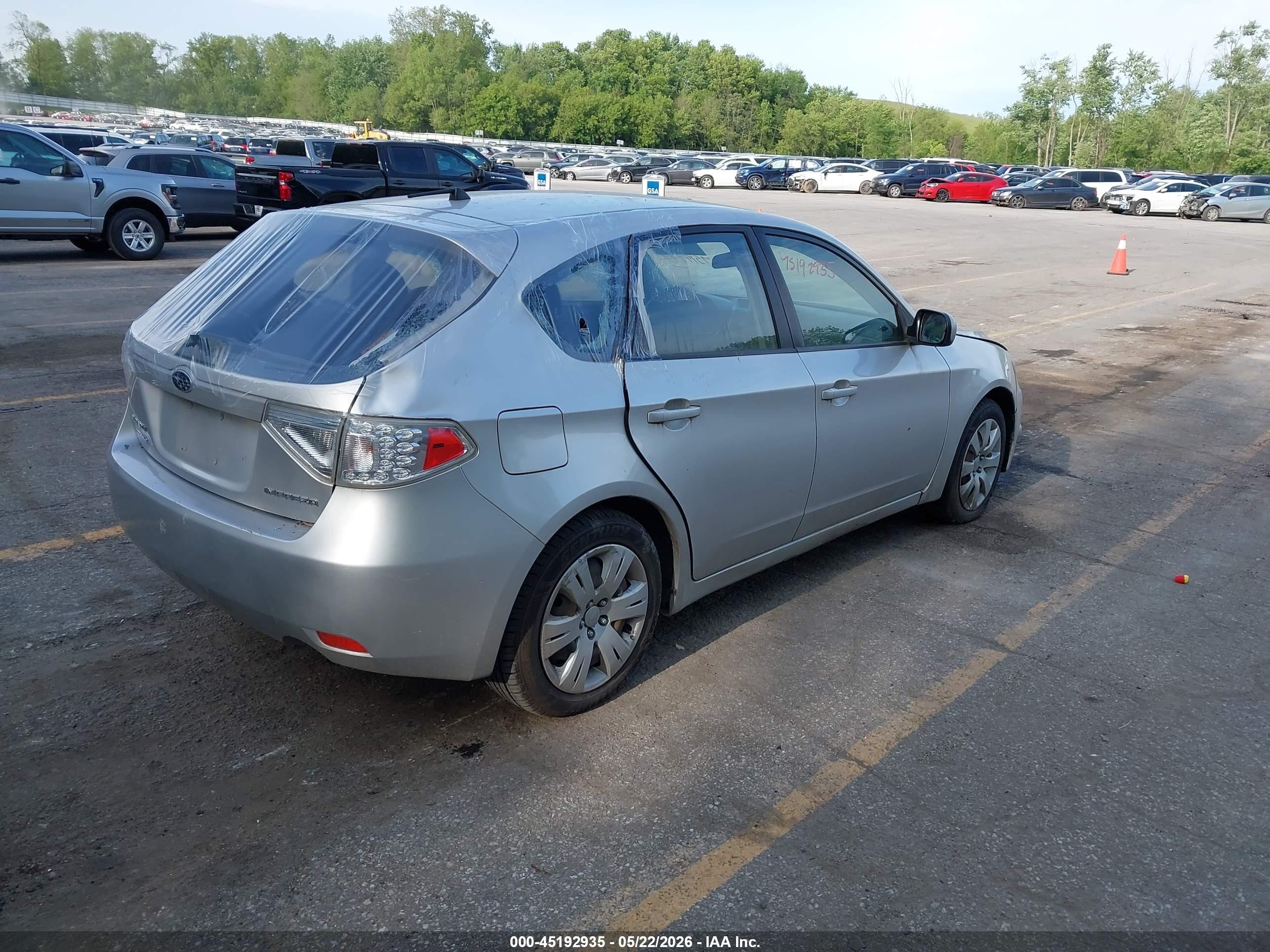 2011 Subaru Impreza 2.5i Silver vin: JF1GH6A67BH800222