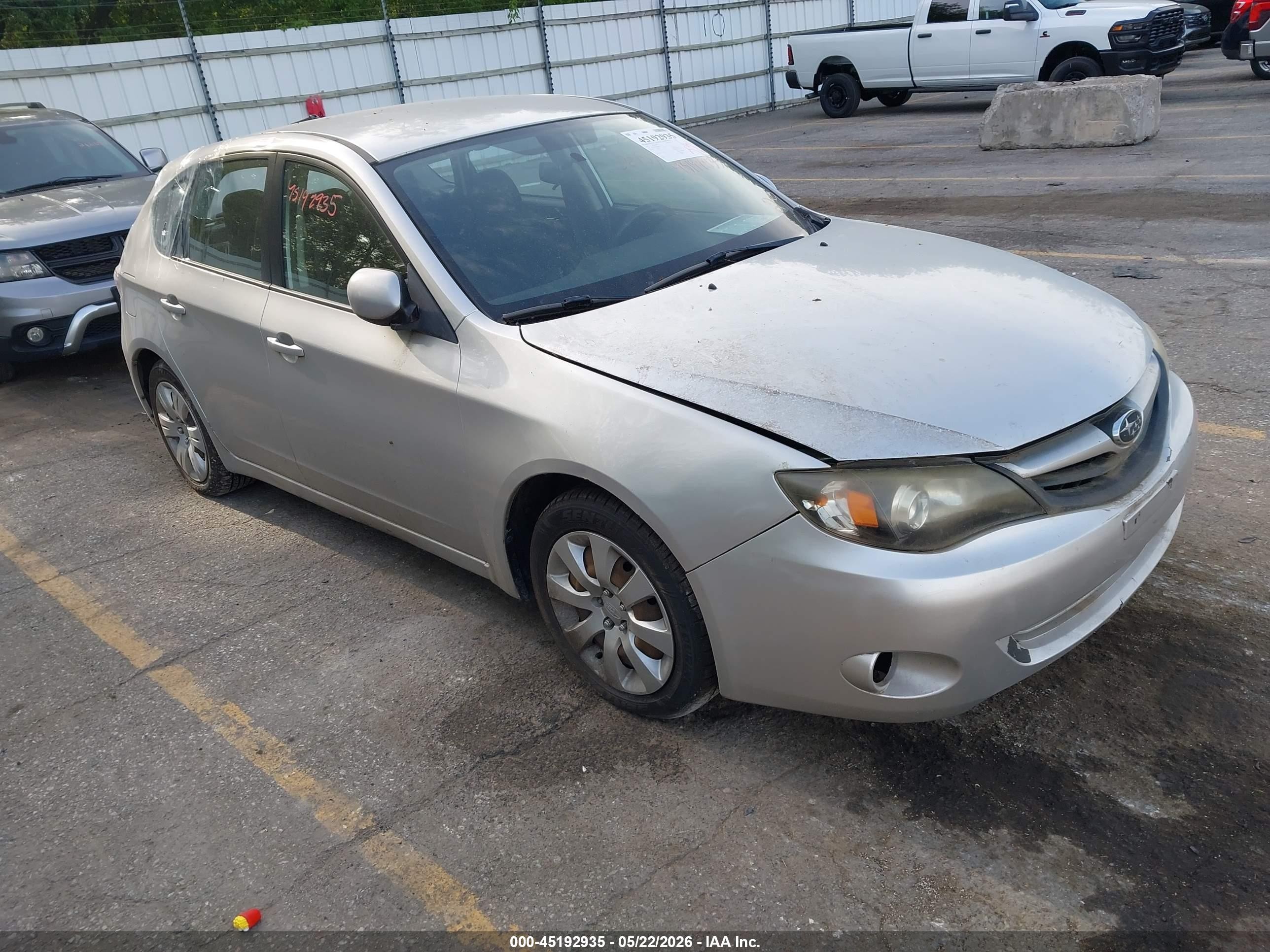 2011 Subaru Impreza 2.5i Silver vin: JF1GH6A67BH800222