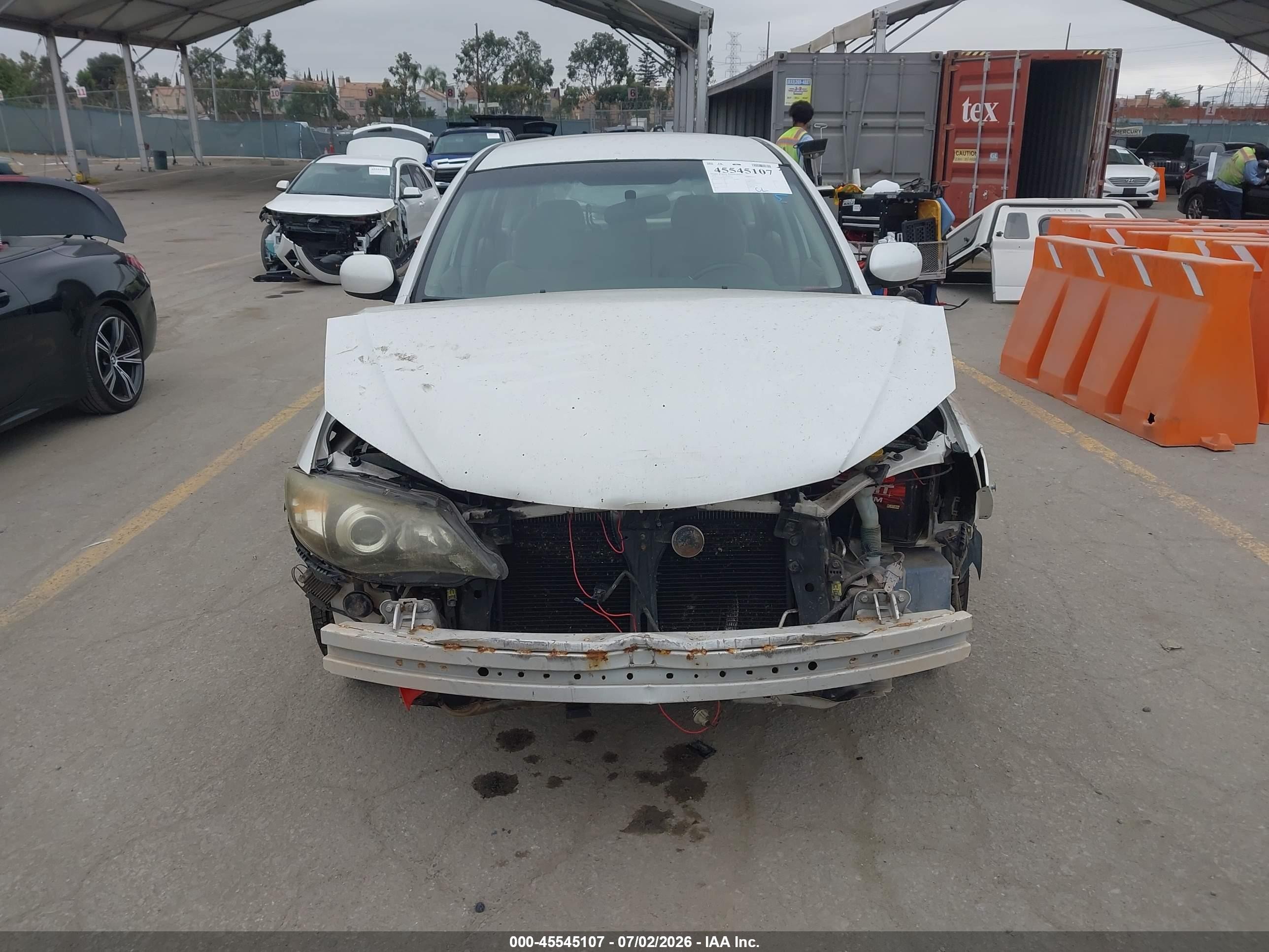 2010 Subaru Impreza 2.5i Белый vin: JF1GH6A68AG810794