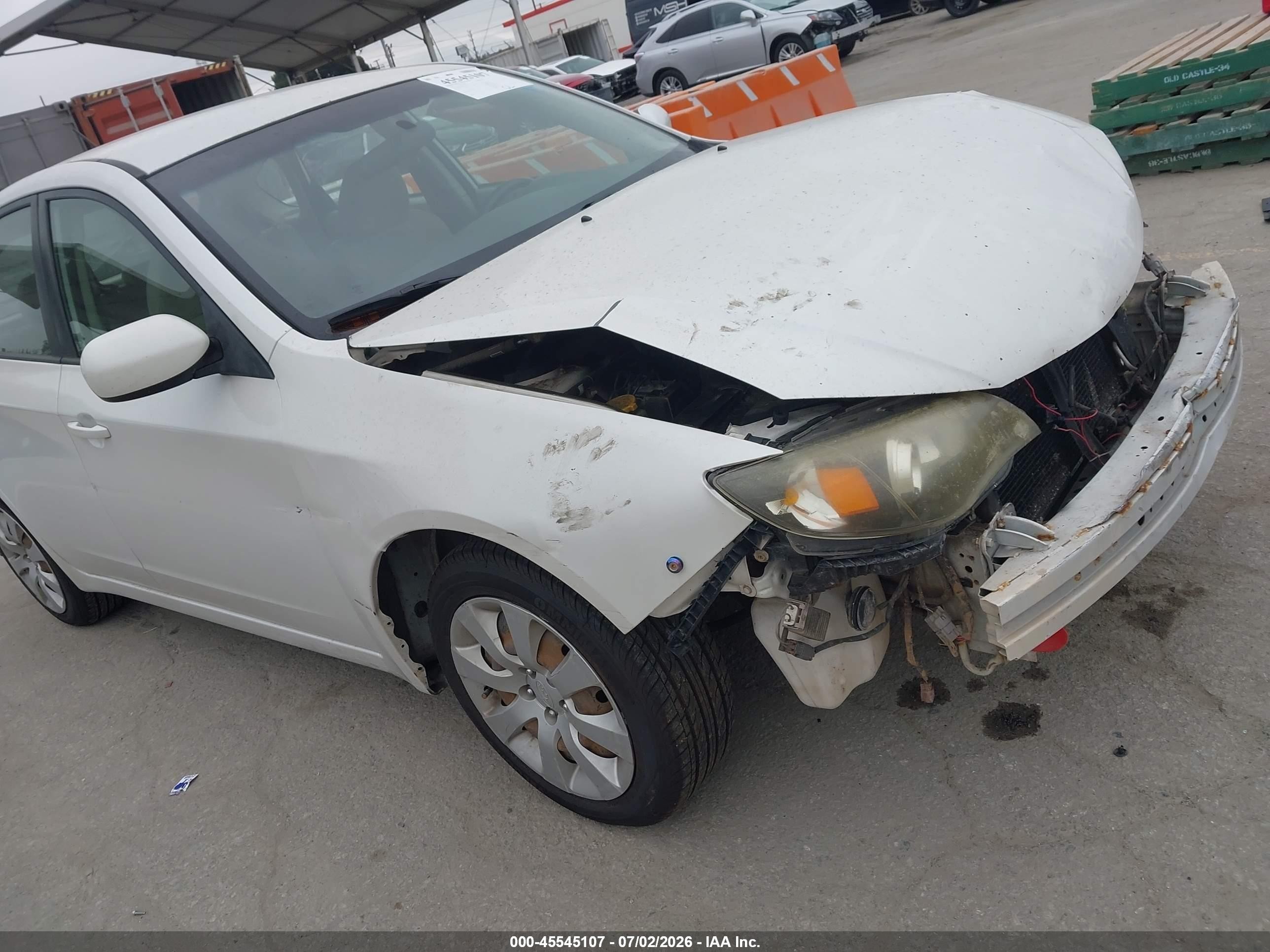 2010 Subaru Impreza 2.5i Белый vin: JF1GH6A68AG810794