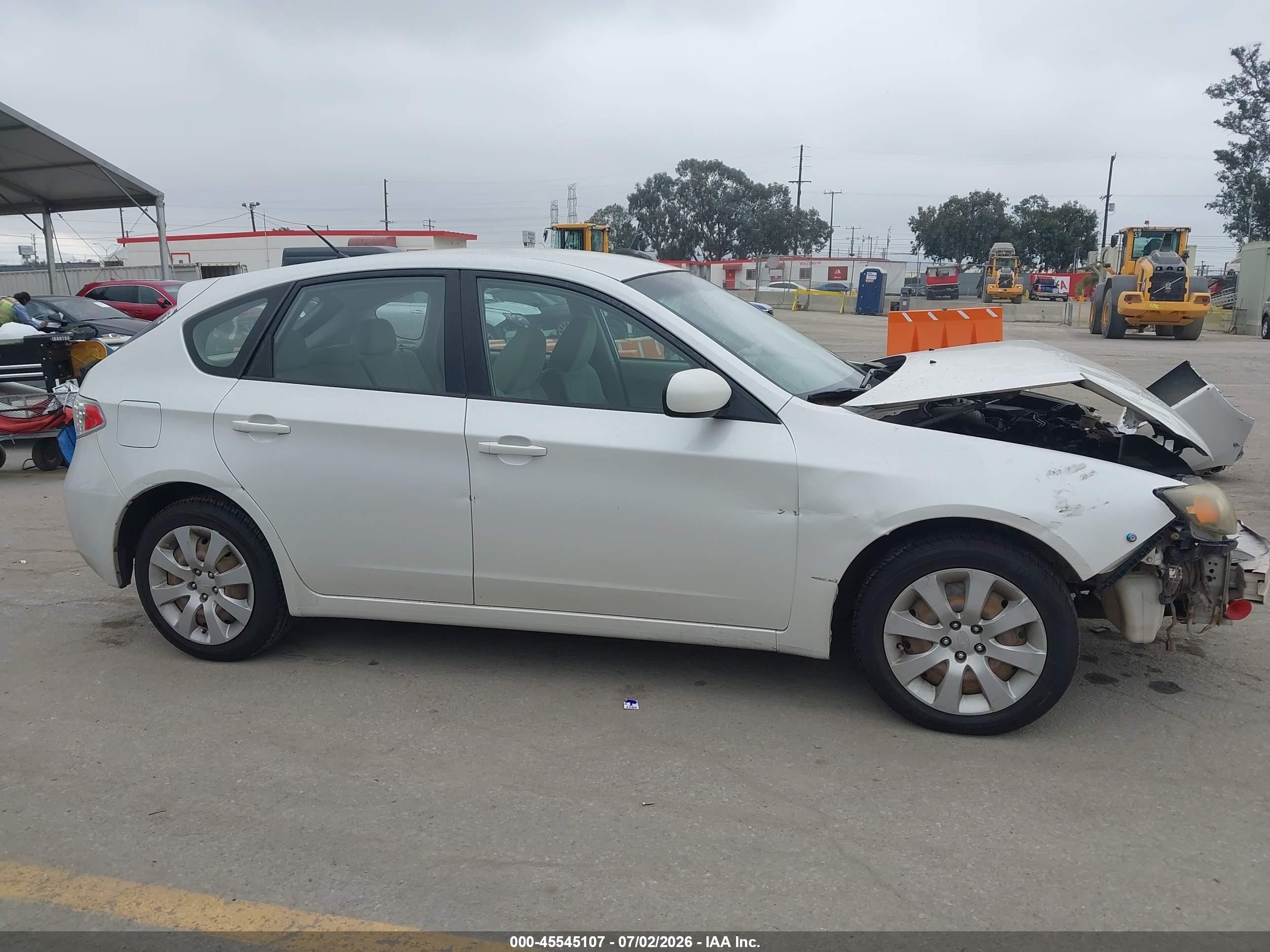 2010 Subaru Impreza 2.5i Белый vin: JF1GH6A68AG810794