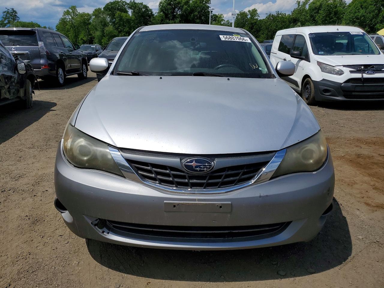 2010 Subaru Impreza 2.5i Silver vin: JF1GH6A68AH806836