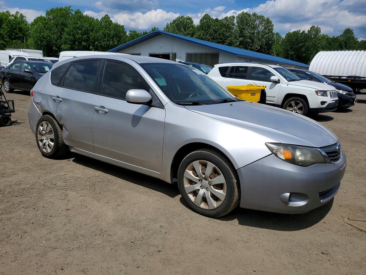 2010 Subaru Impreza 2.5i Silver vin: JF1GH6A68AH806836
