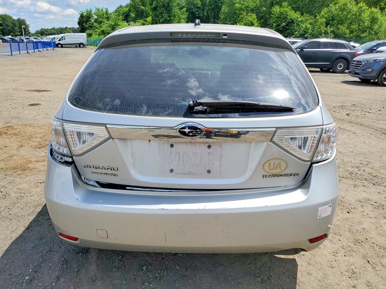 2010 Subaru Impreza 2.5i Silver vin: JF1GH6A68AH806836
