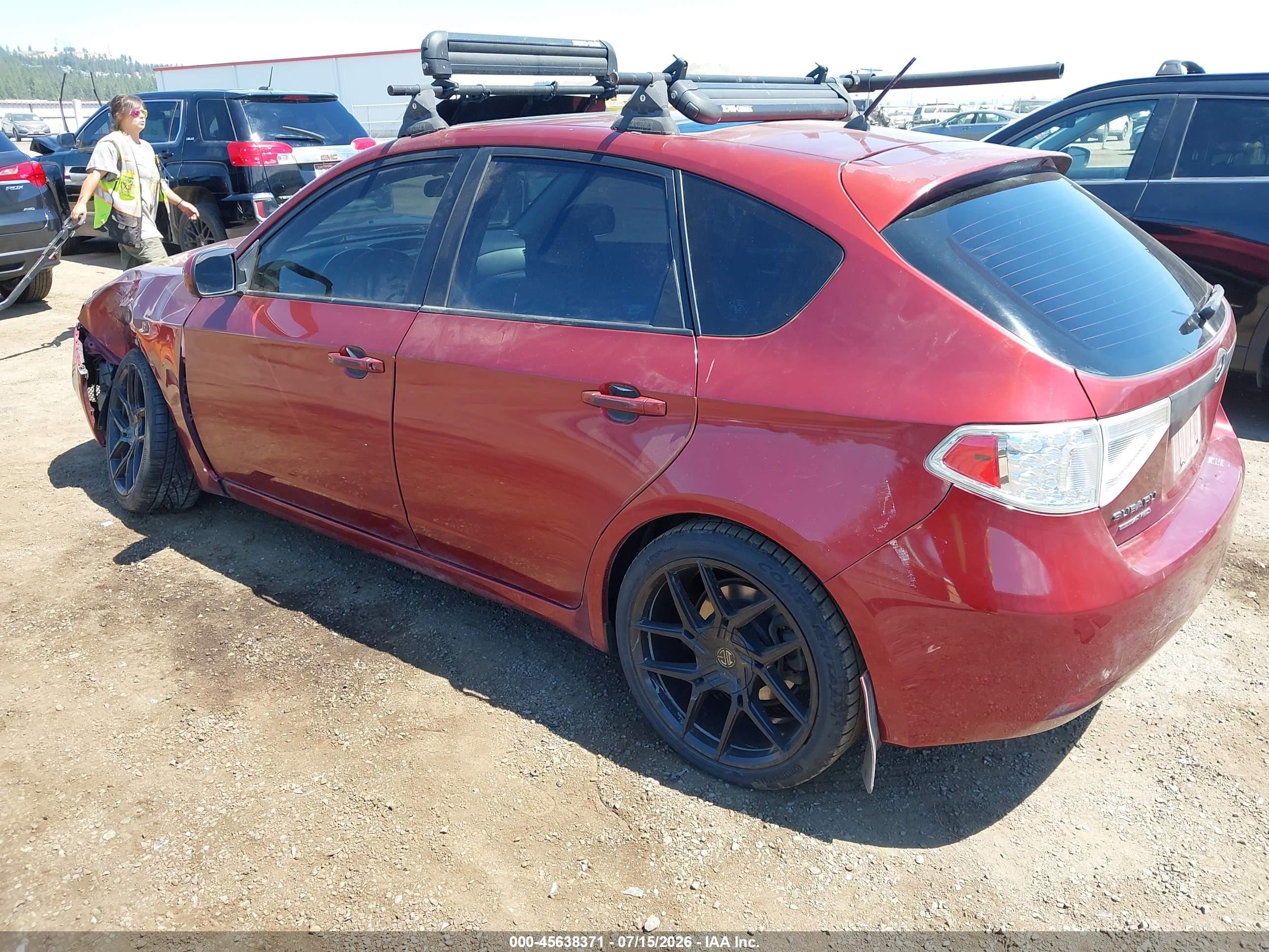 2010 Subaru Impreza 2.5i Red vin: JF1GH6A68AH819716