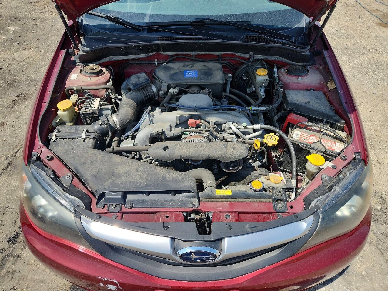 2011 Subaru Impreza 2.5i Бордовый vin: JF1GH6A68BH820088