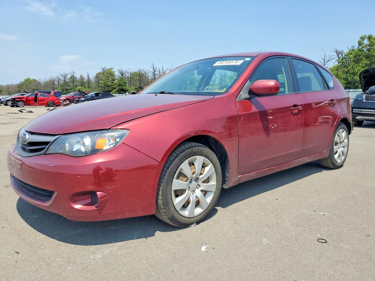 2011 Subaru Impreza 2.5i Maroon vin: JF1GH6A68BH830765