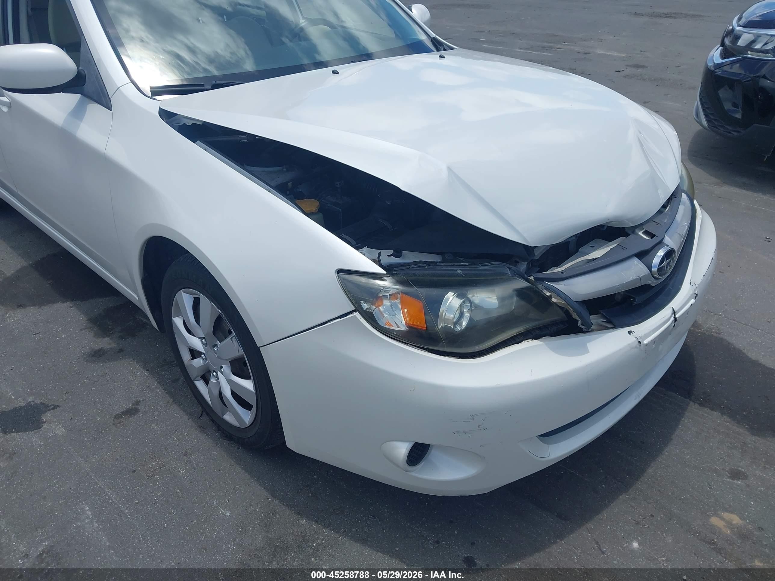 2011 Subaru Impreza 2.5i White vin: JF1GH6A68BH830782