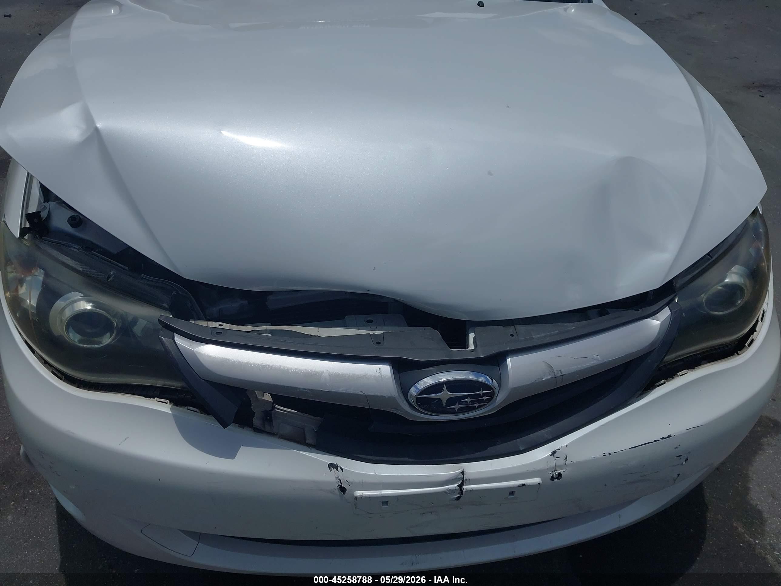 2011 Subaru Impreza 2.5i White vin: JF1GH6A68BH830782