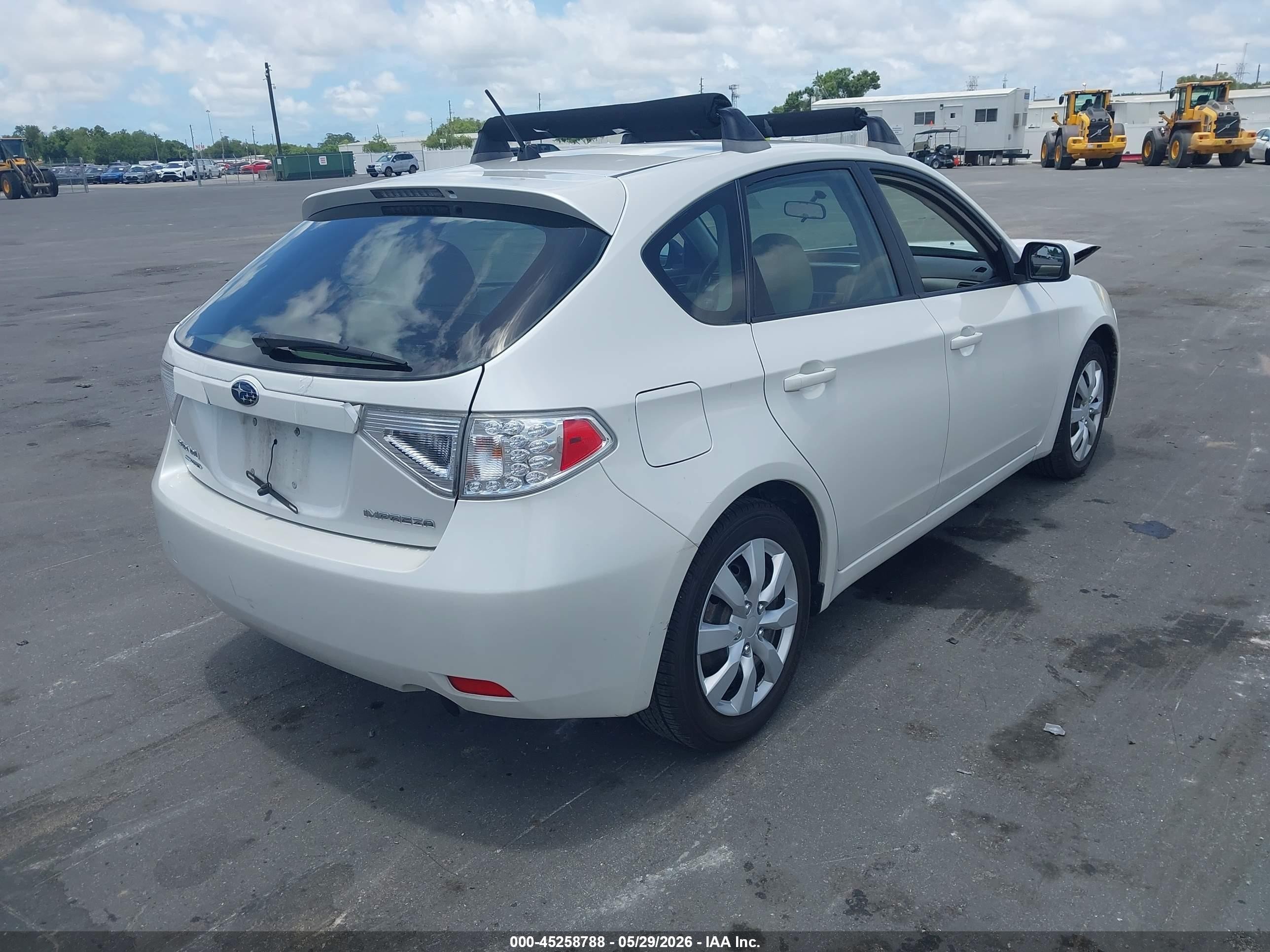 2011 Subaru Impreza 2.5i White vin: JF1GH6A68BH830782