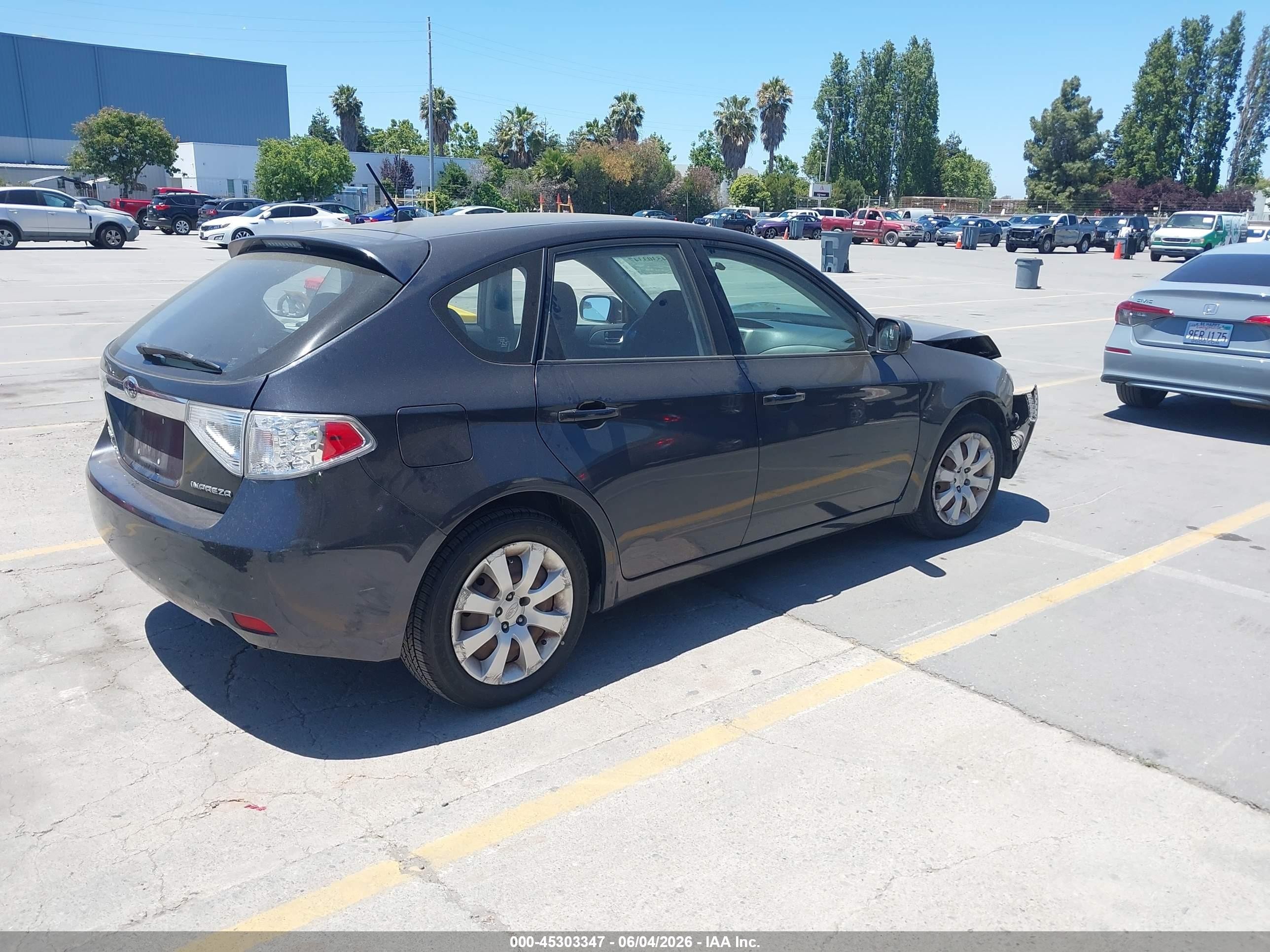 2010 Subaru Impreza 2.5i Black vin: JF1GH6A69AH817215