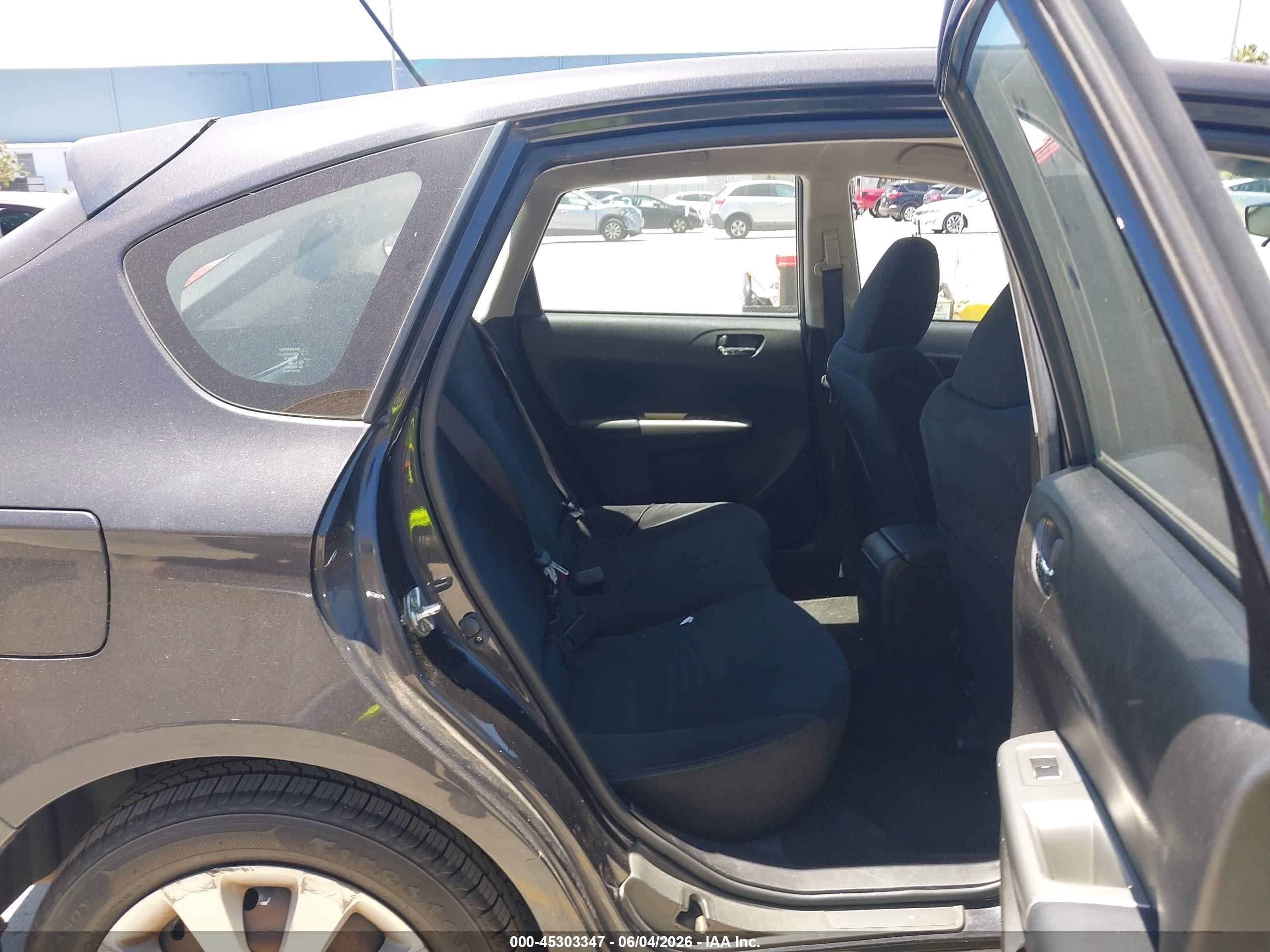 2010 Subaru Impreza 2.5i Black vin: JF1GH6A69AH817215