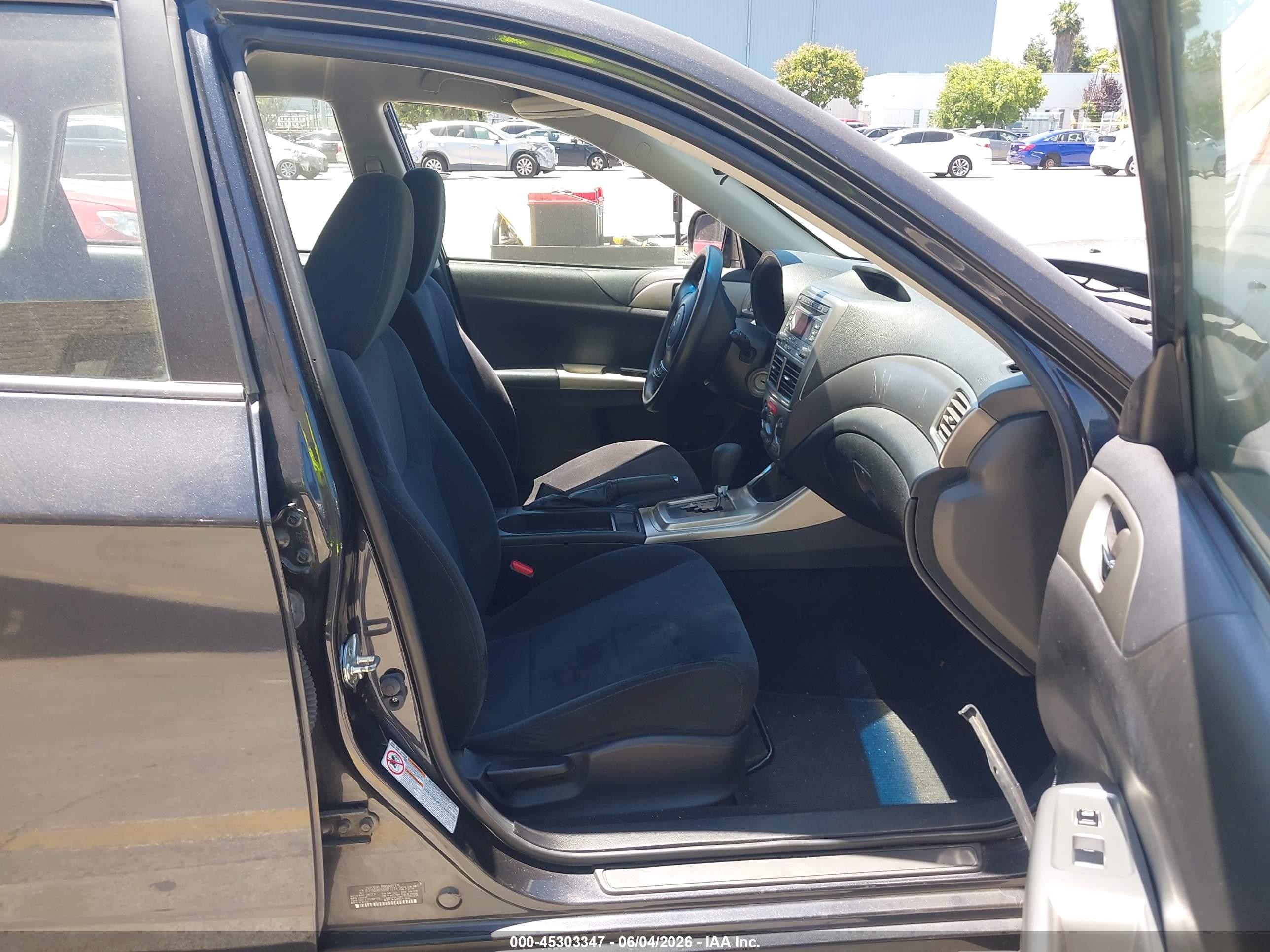 2010 Subaru Impreza 2.5i Black vin: JF1GH6A69AH817215