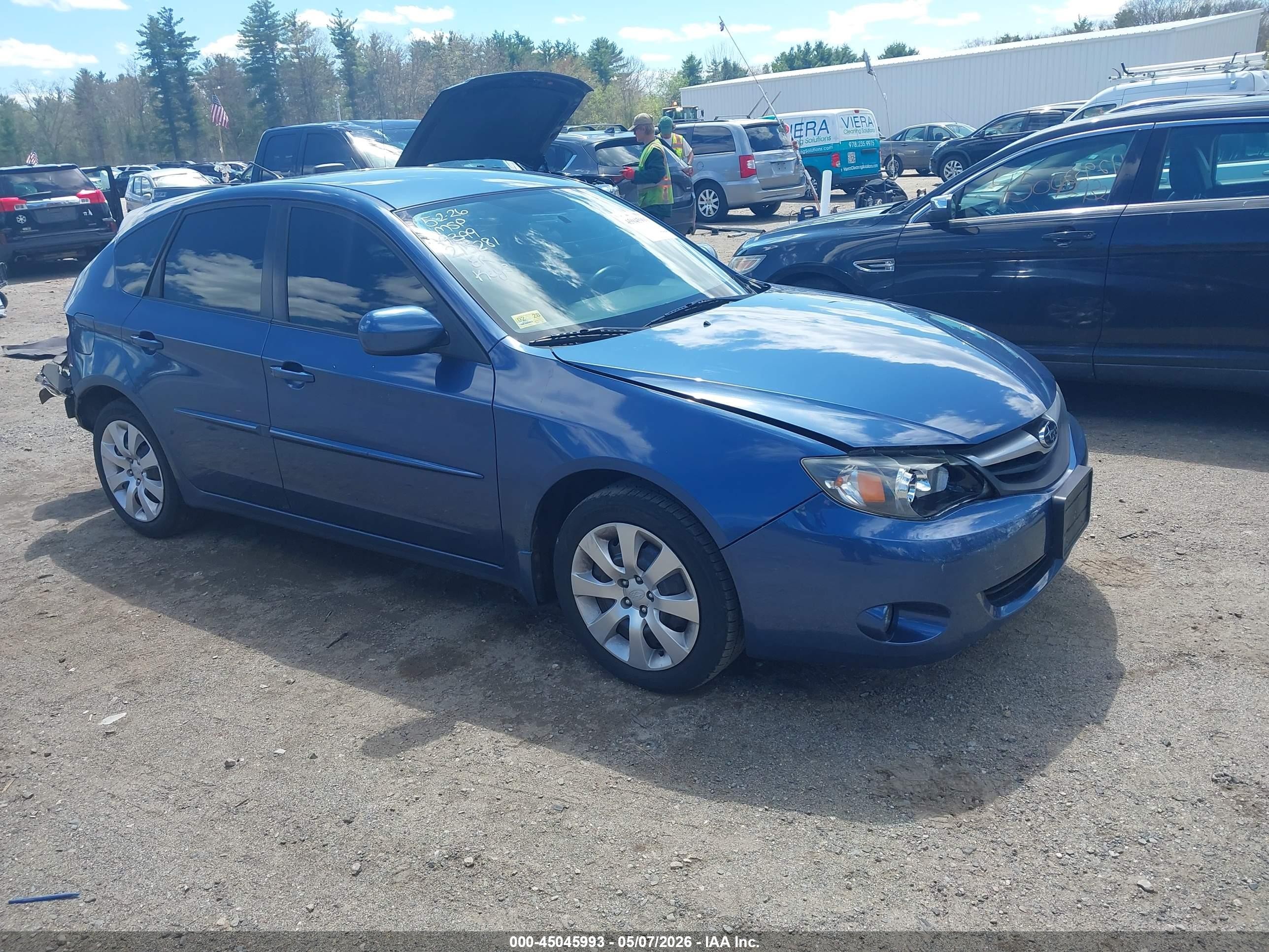 2011 Subaru Impreza 2.5i Blue vin: JF1GH6A69BH819399