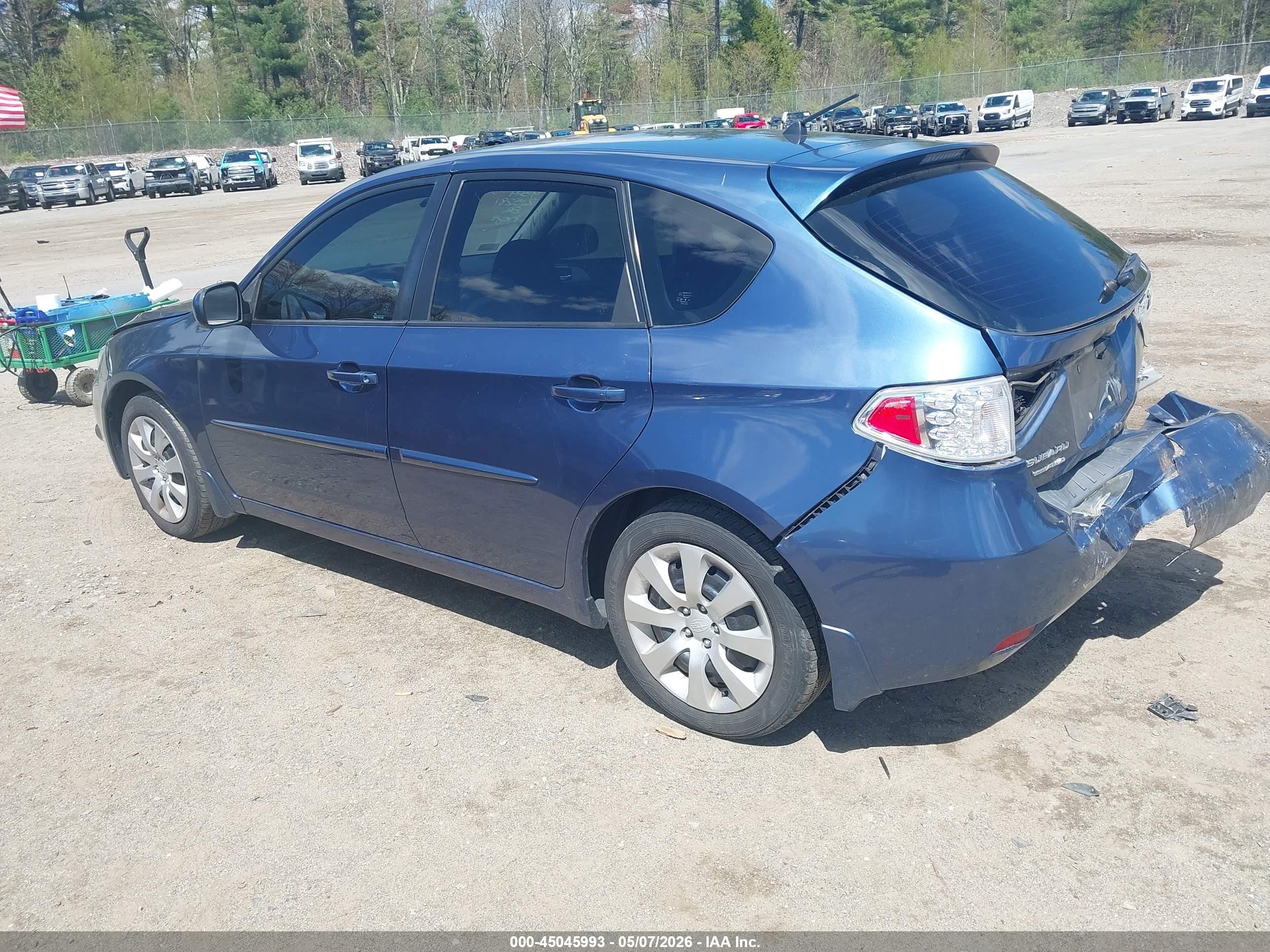 2011 Subaru Impreza 2.5i Синий vin: JF1GH6A69BH819399