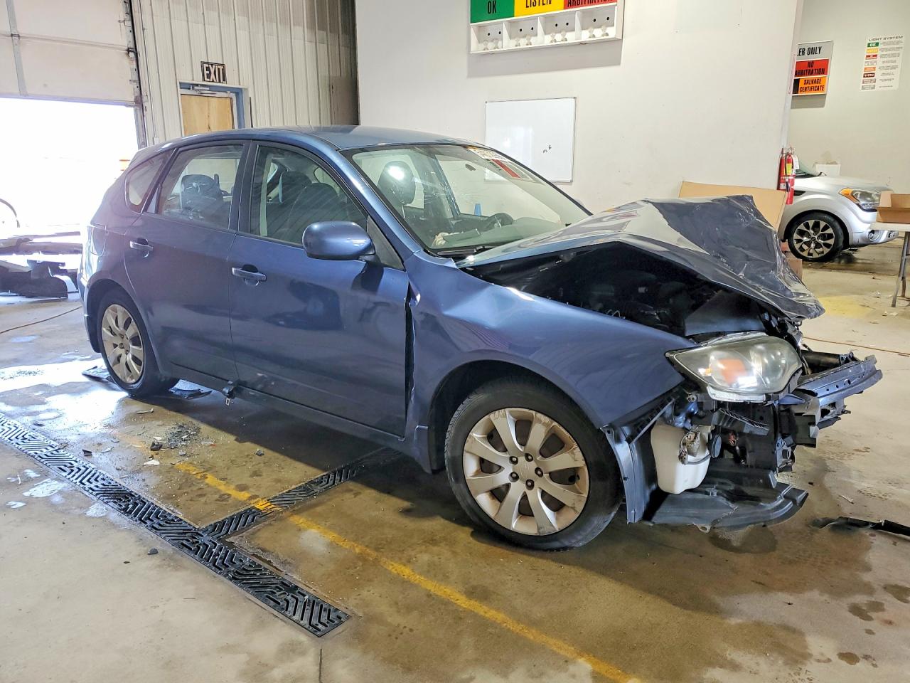 2011 Subaru Impreza 2.5i Blue vin: JF1GH6A69BH830516