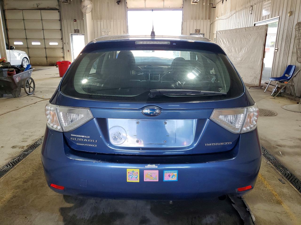 2011 Subaru Impreza 2.5i Blue vin: JF1GH6A69BH830516