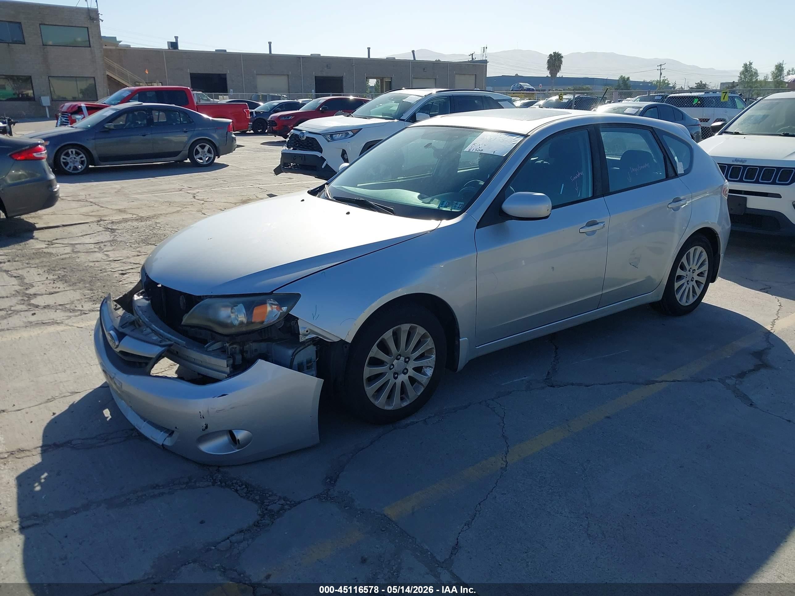 2010 Subaru Impreza 2.5i Premium Gray vin: JF1GH6B60AH805730