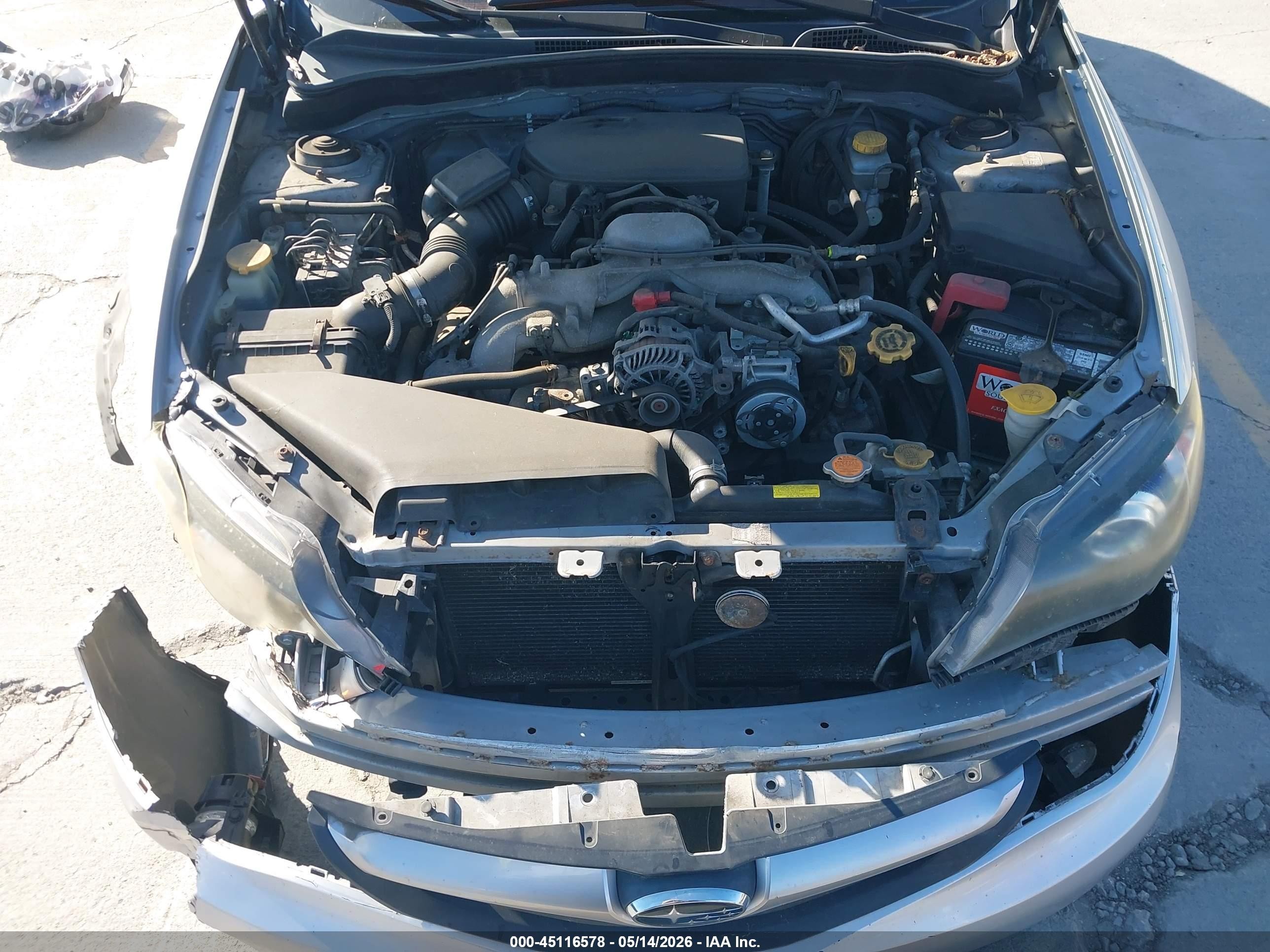 2010 Subaru Impreza 2.5i Premium Gray vin: JF1GH6B60AH805730