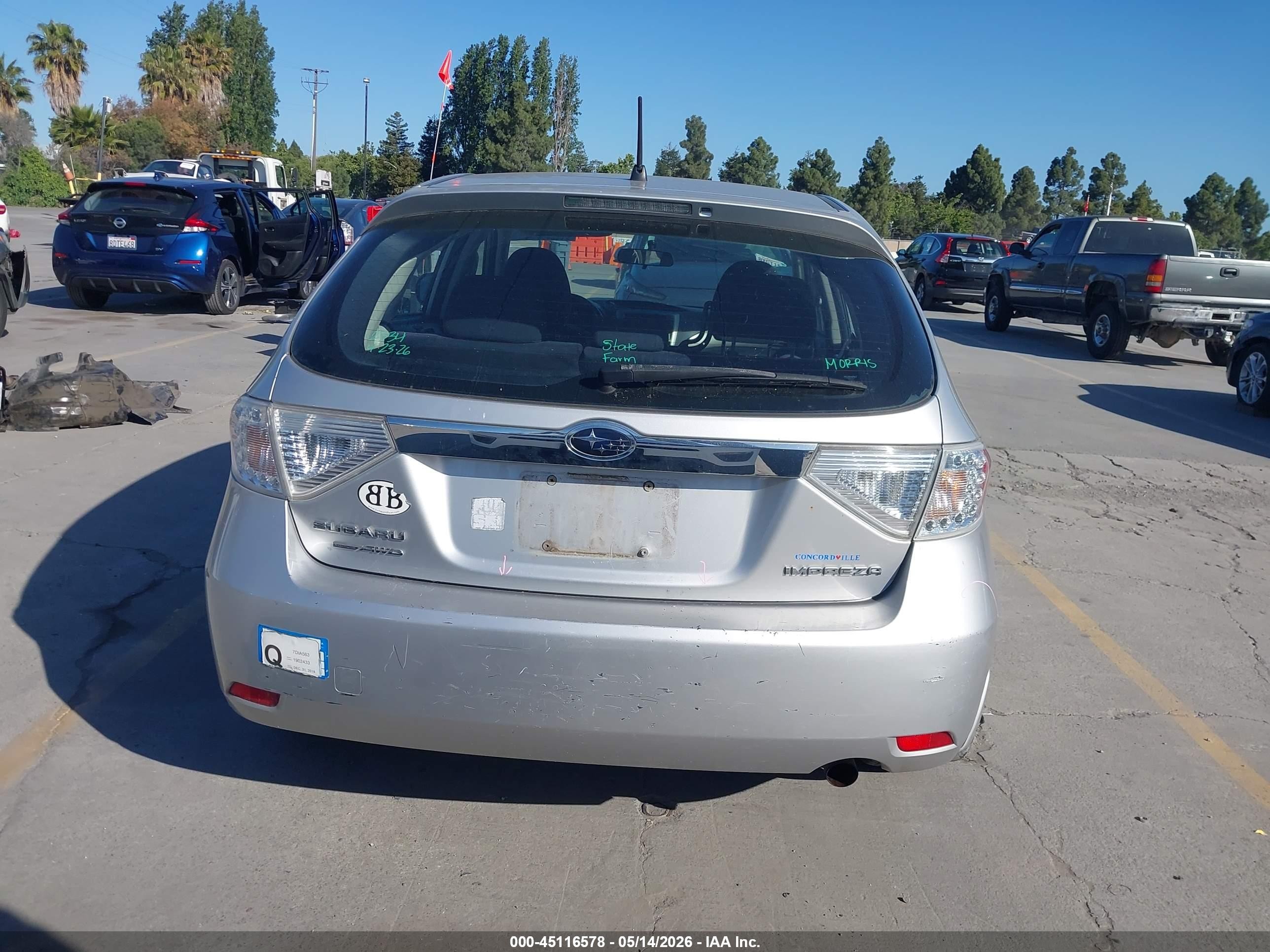 2010 Subaru Impreza 2.5i Premium Gray vin: JF1GH6B60AH805730