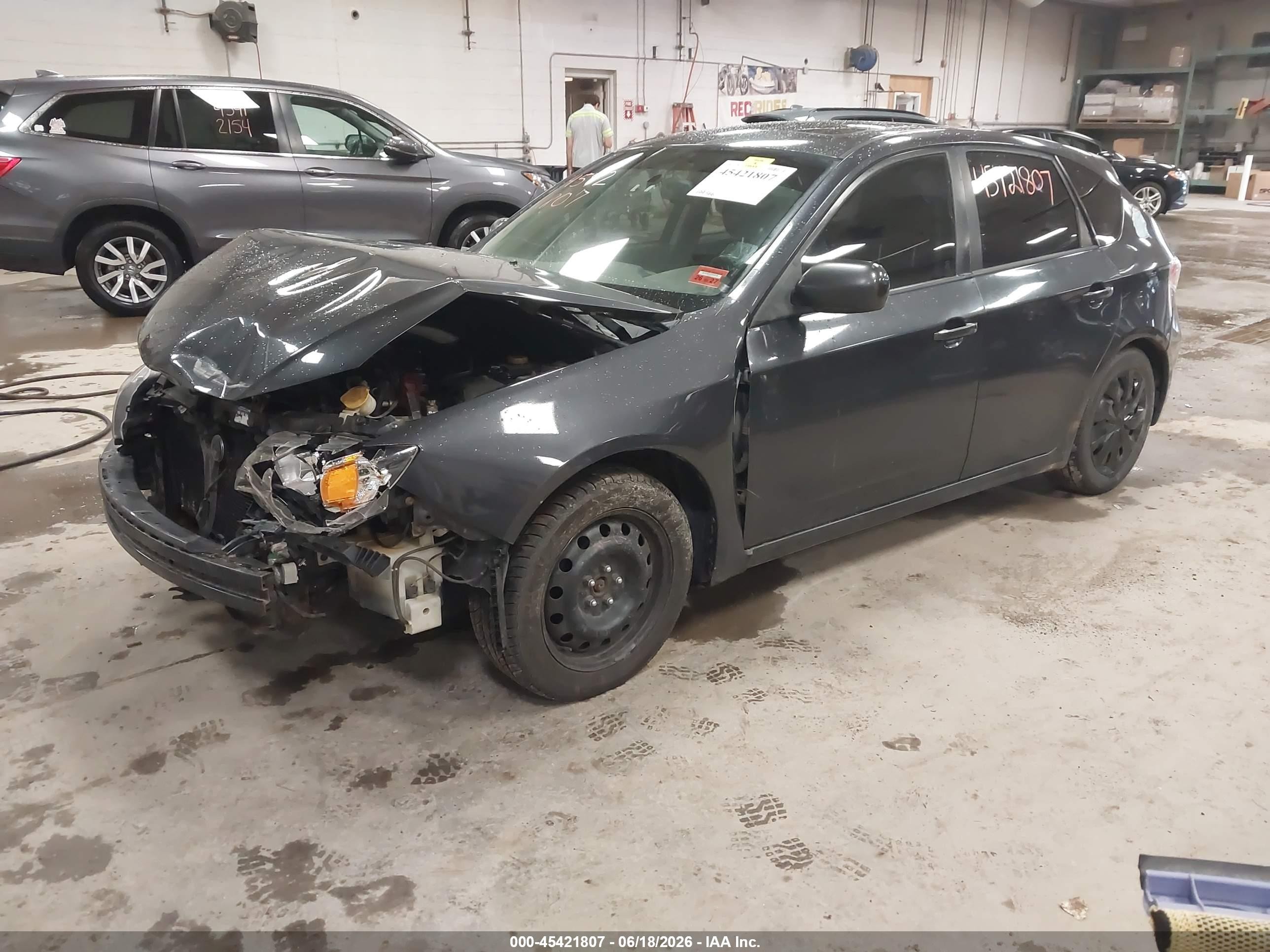 2011 Subaru Impreza 2.5i Premium Серый vin: JF1GH6B60BH801808