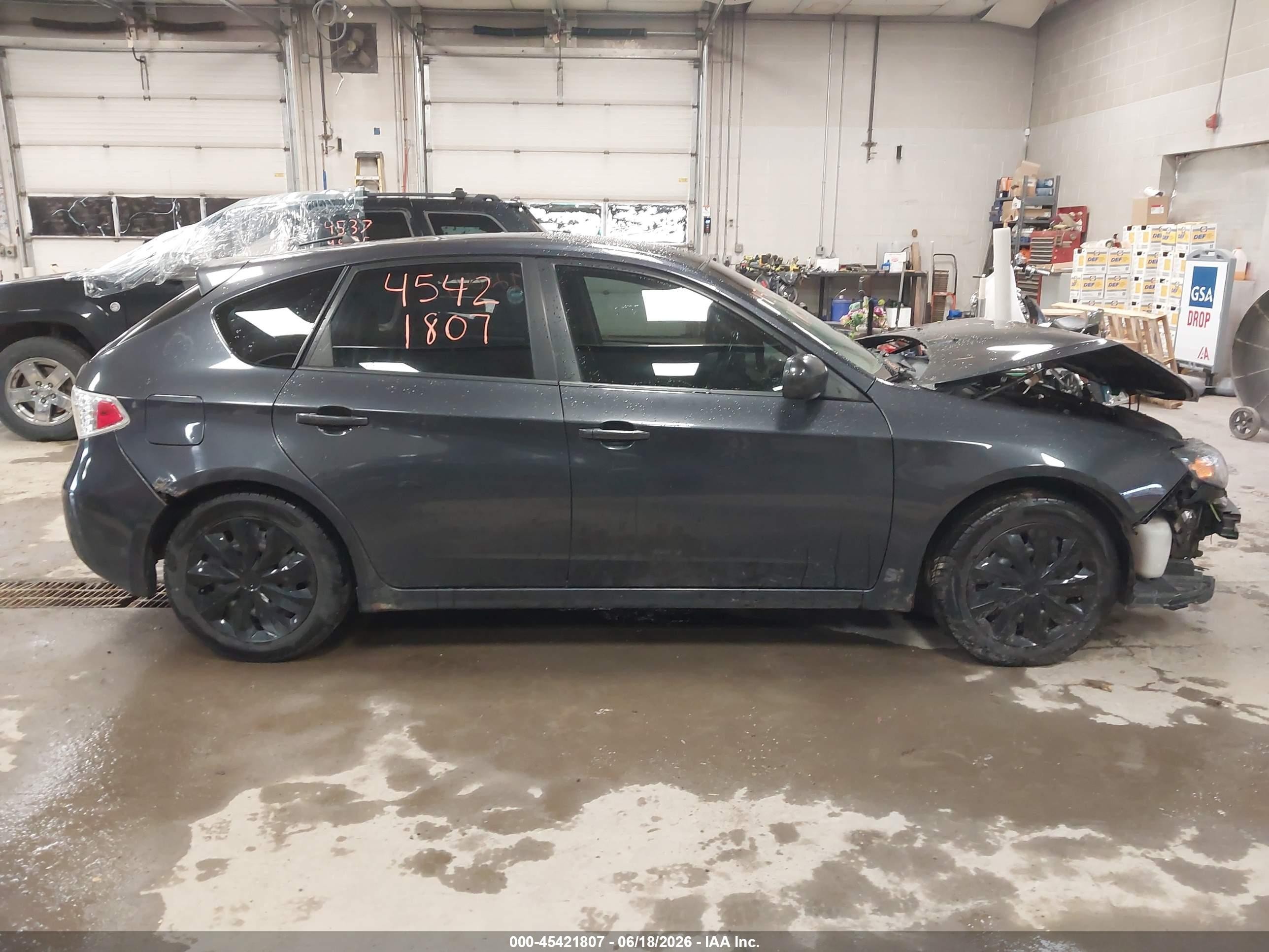 2011 Subaru Impreza 2.5i Premium Серый vin: JF1GH6B60BH801808