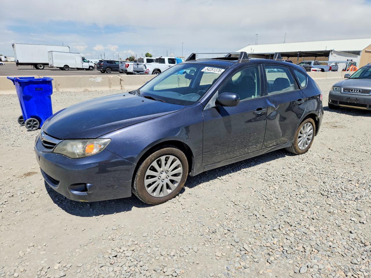 2010 Subaru Impreza 2.5i Premium Charcoal vin: JF1GH6B61AH827445