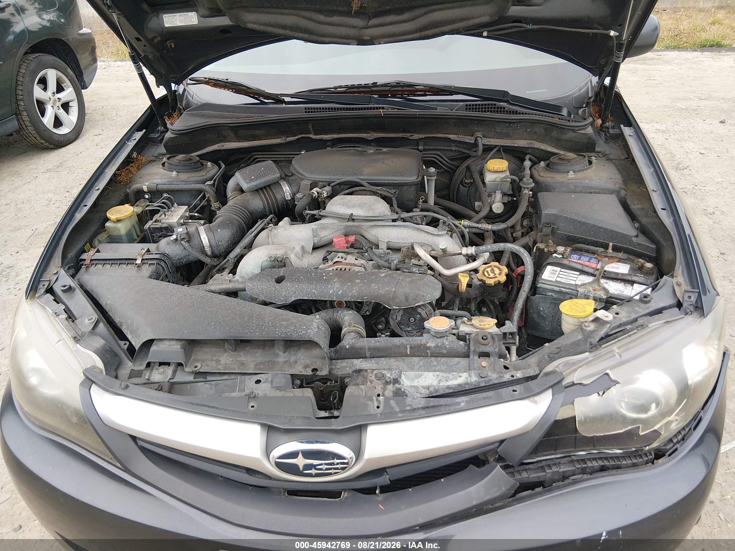 2010 Subaru Impreza 2.5i Premium Gray vin: JF1GH6B62AH811822