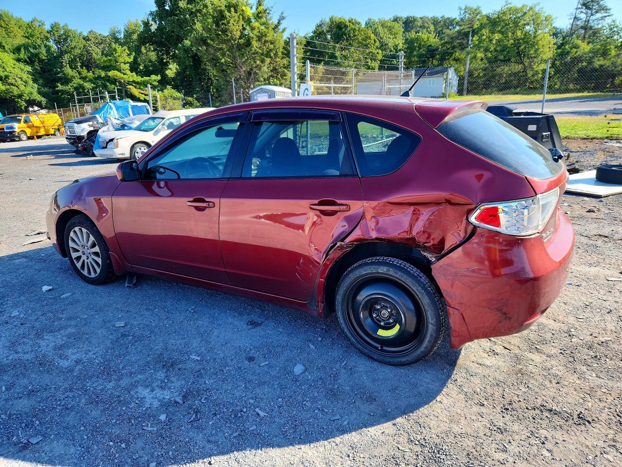 2011 Subaru Impreza 2.5i Premium Maroon vin: JF1GH6B62BH817511