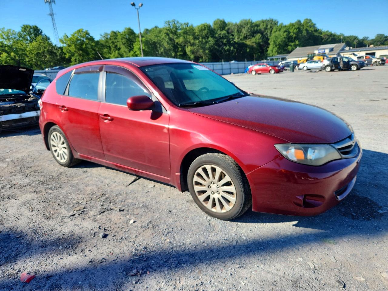 2011 Subaru Impreza 2.5i Premium Maroon vin: JF1GH6B62BH817511